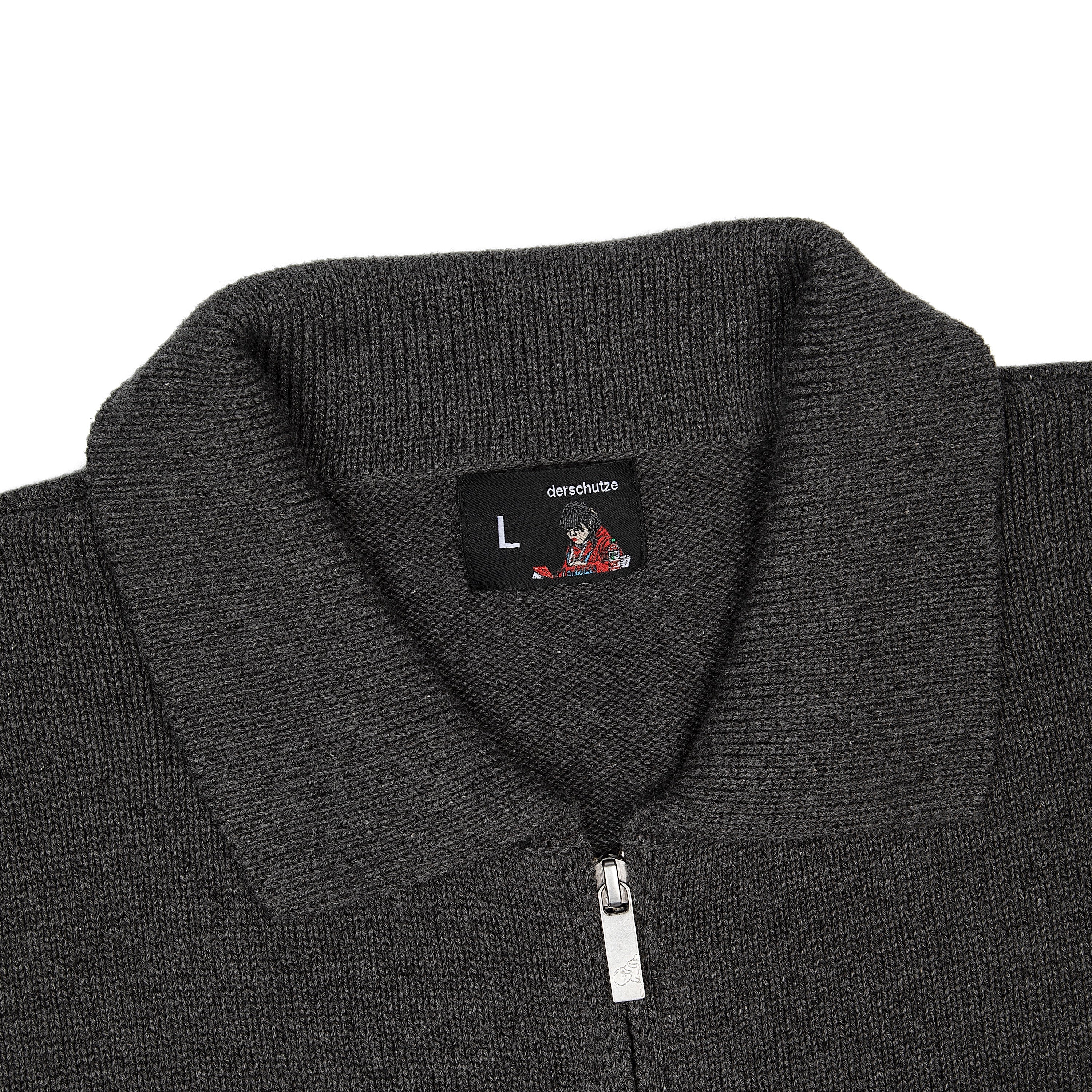 Derschutze "blossom v2" polo zip Knit