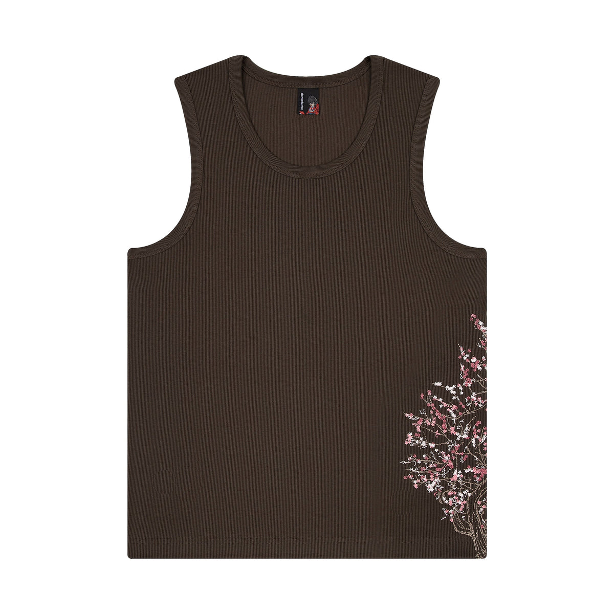 Derschutze "blossom v2" Tanktop anthracite