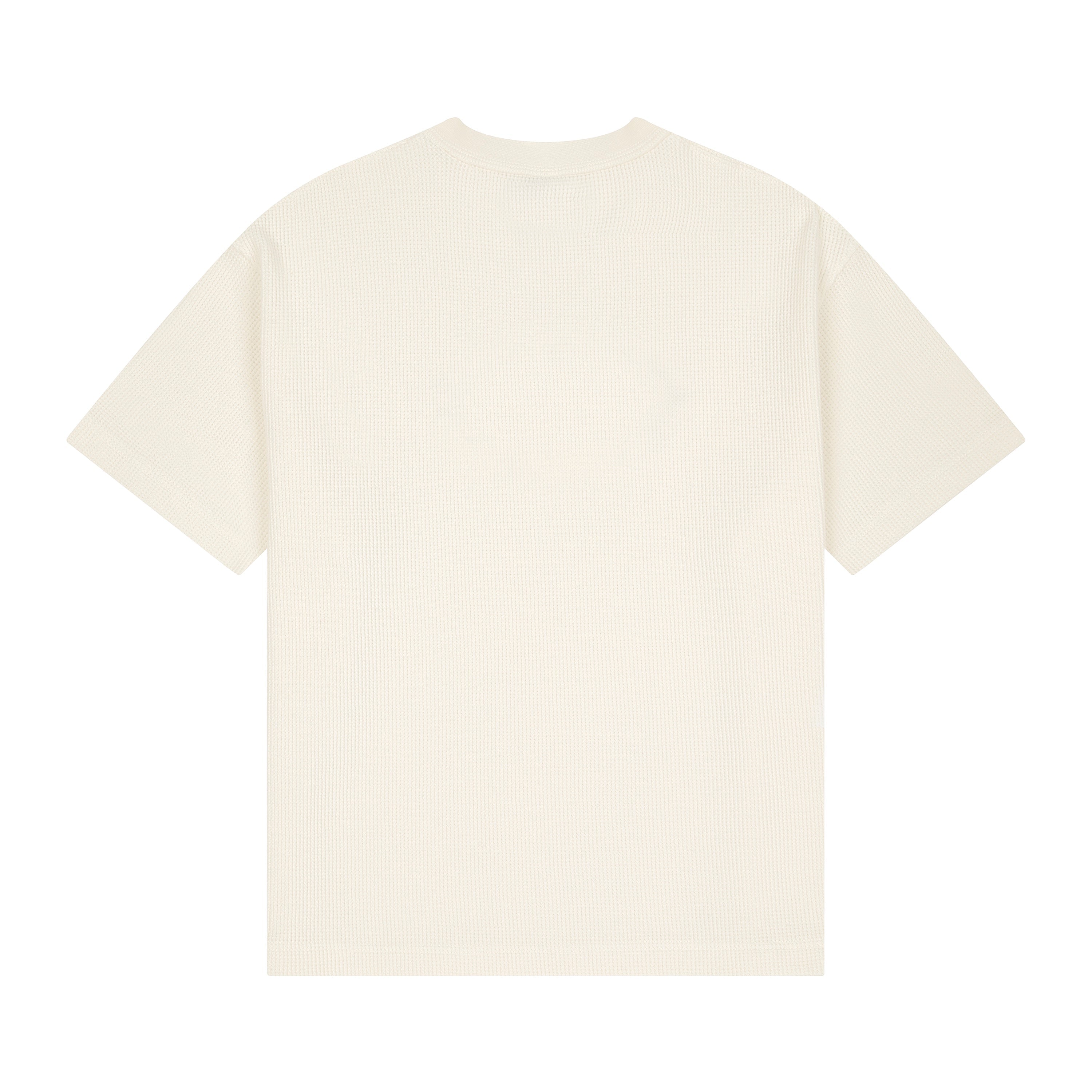 Derschutze "aziza" waffle T Shirt ecru