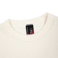 Derschutze "aziza" waffle T Shirt ecru