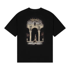 Derschutze "aziza" waffle T Shirt black