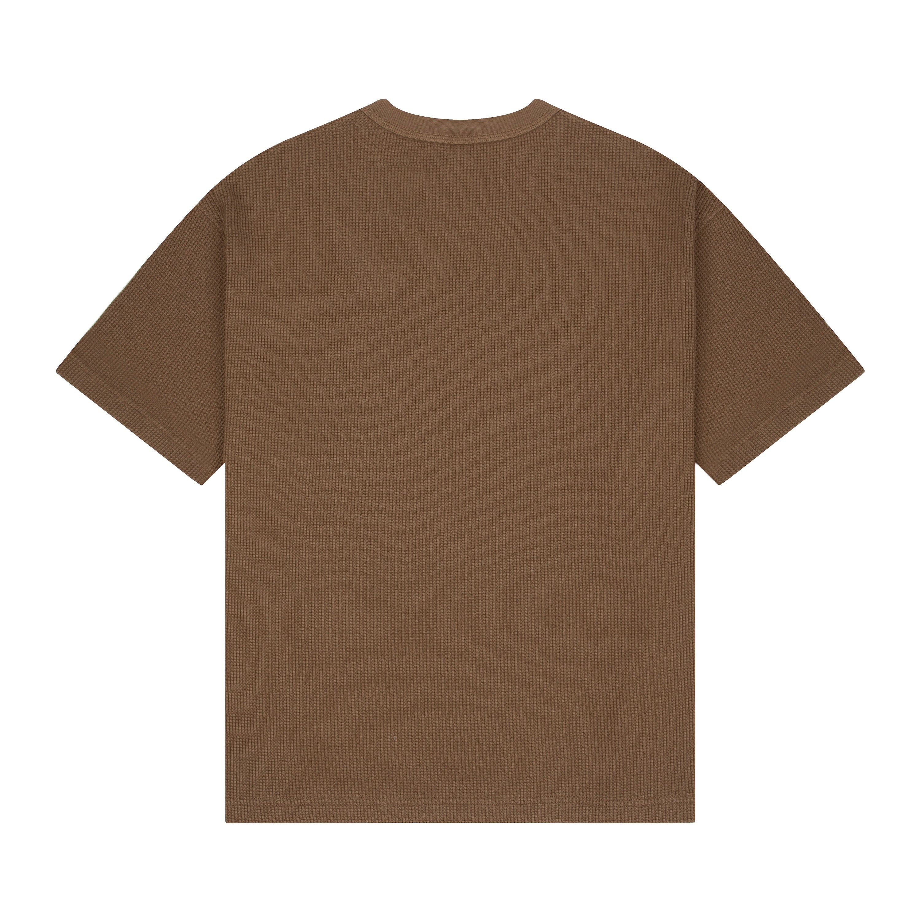 Derschutze "aziza" waffle T Shirt brown