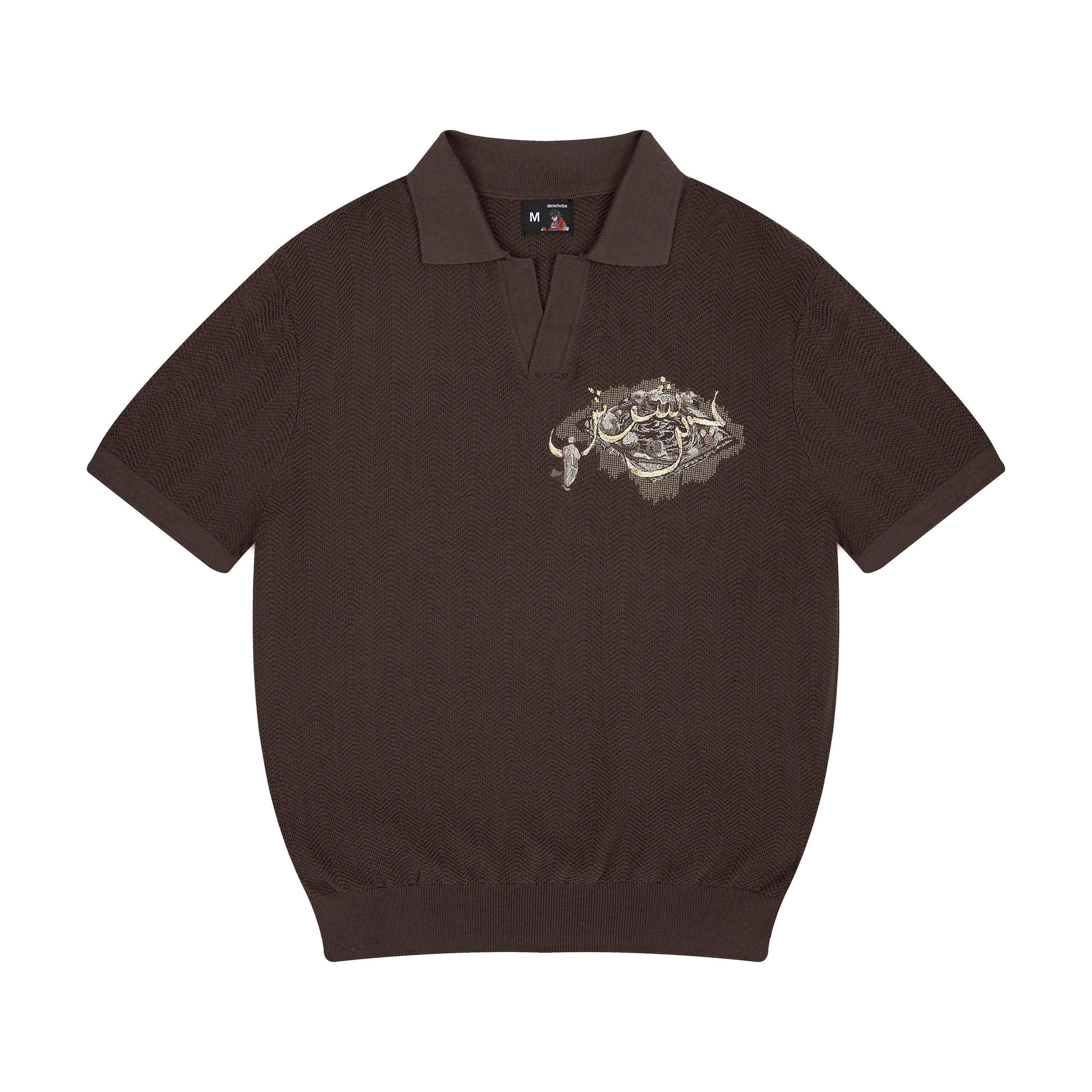 Derschutze "aziza" polo Knit brown