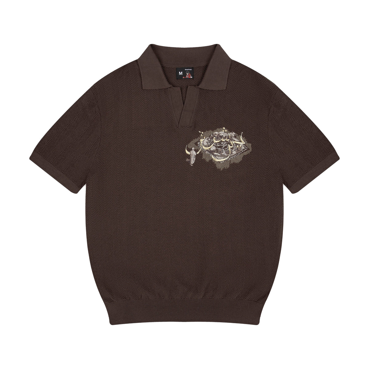Derschutze "aziza" polo Knit brown