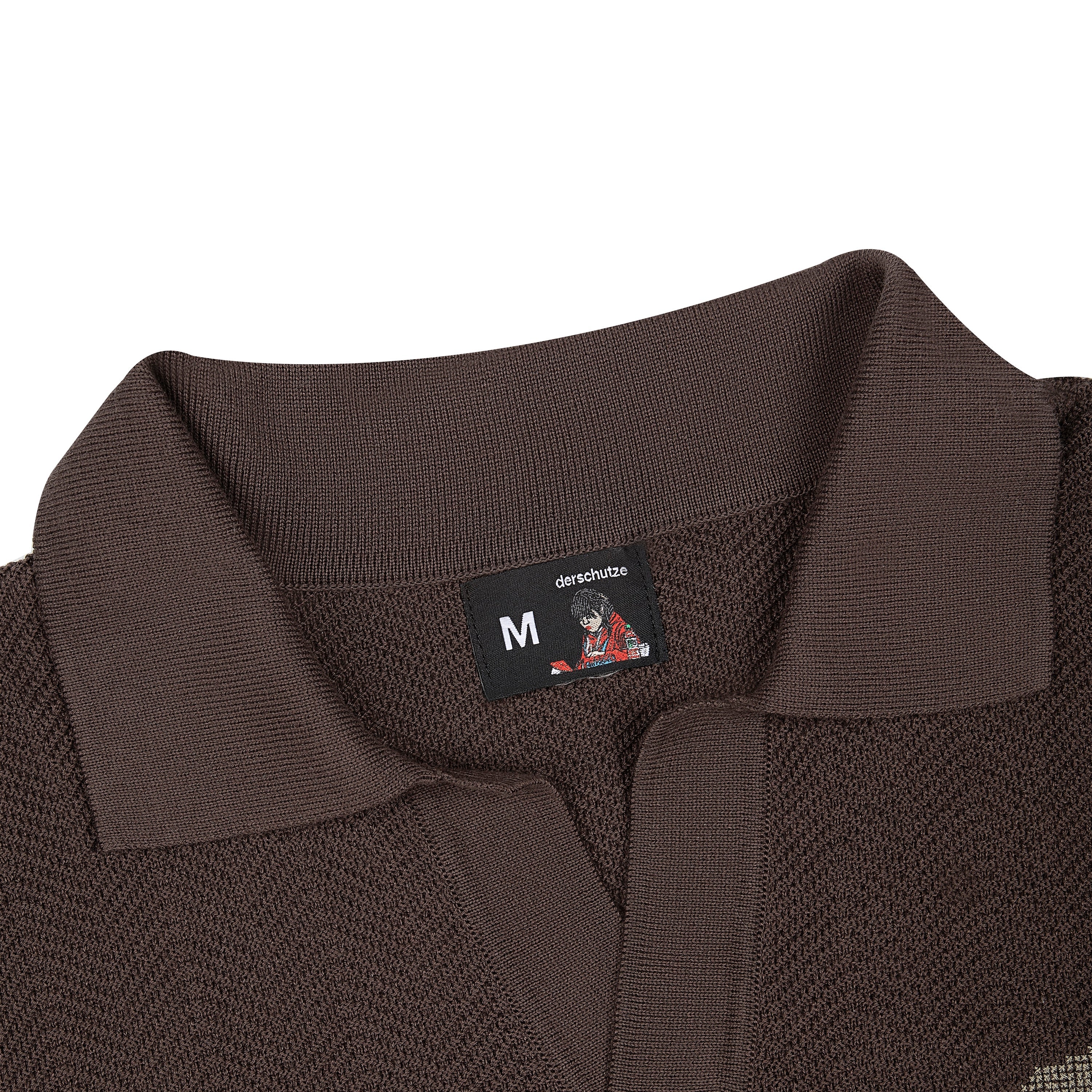 Derschutze "aziza" polo Knit brown