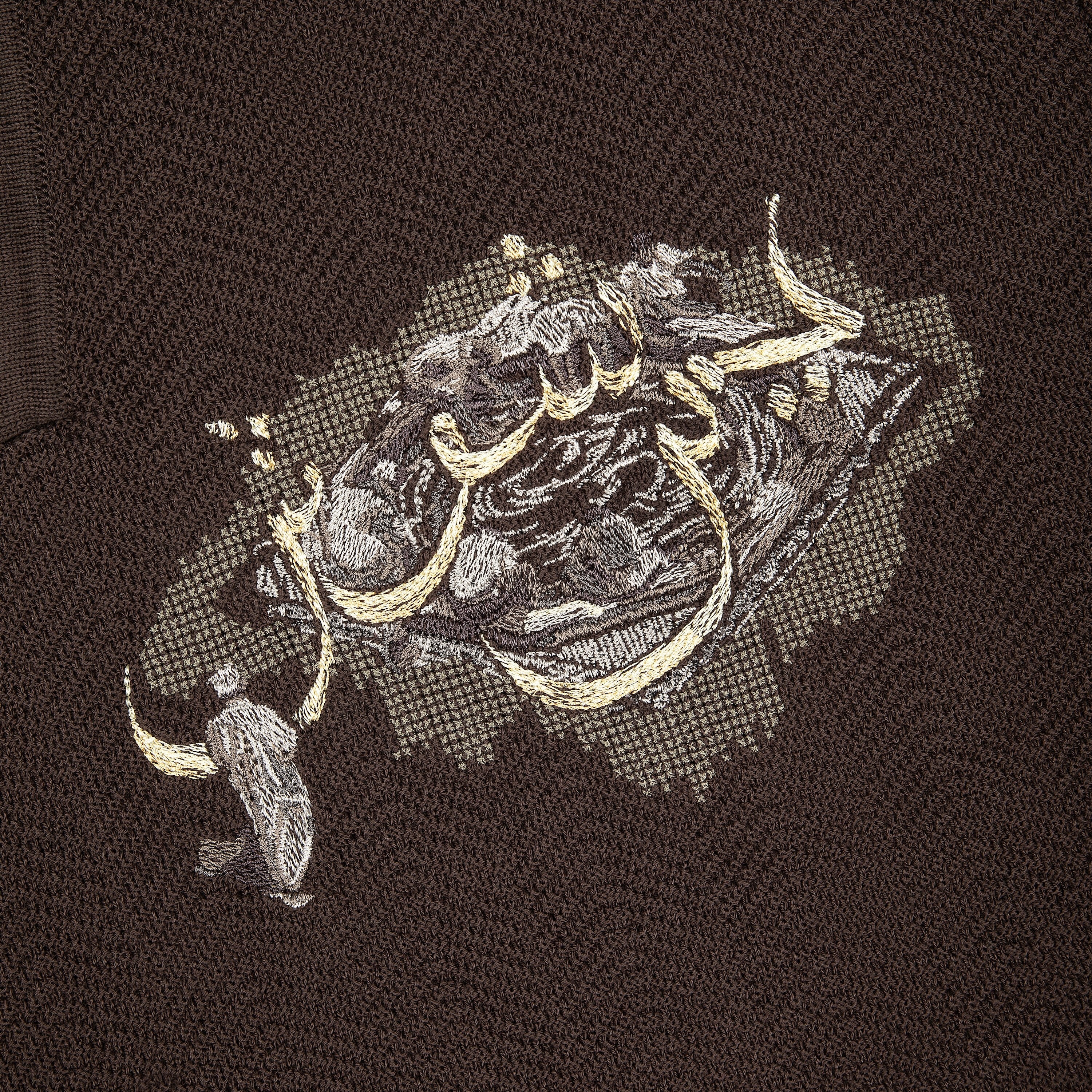 Derschutze "aziza" polo Knit brown