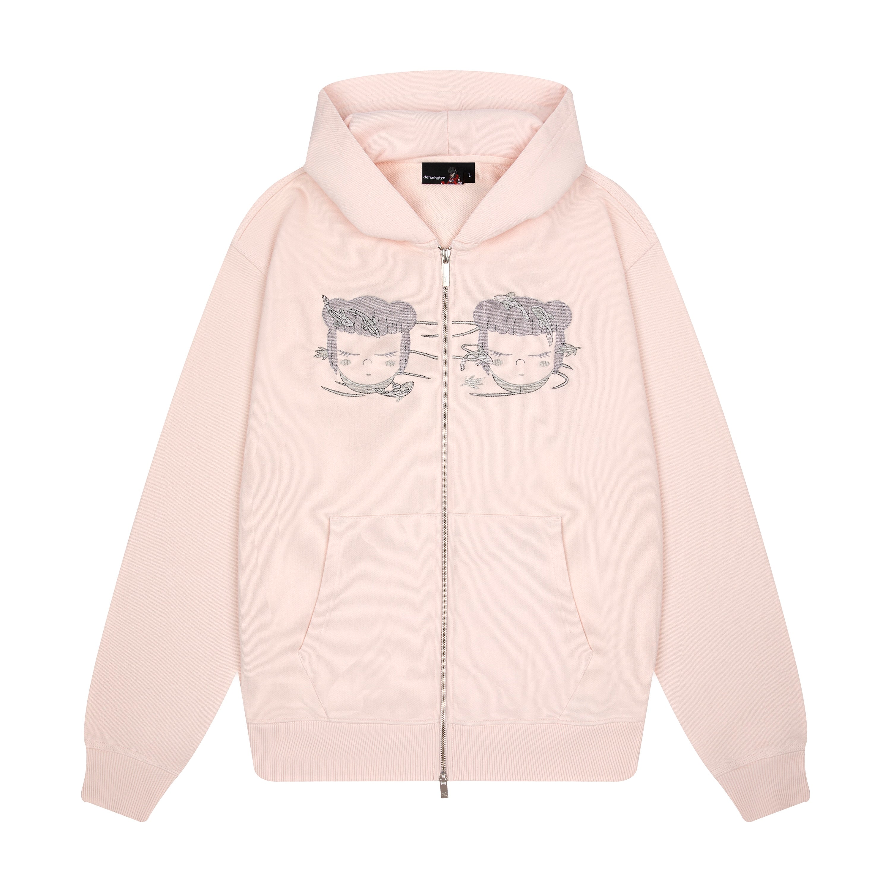Derschutze "koi" Zip Up pink