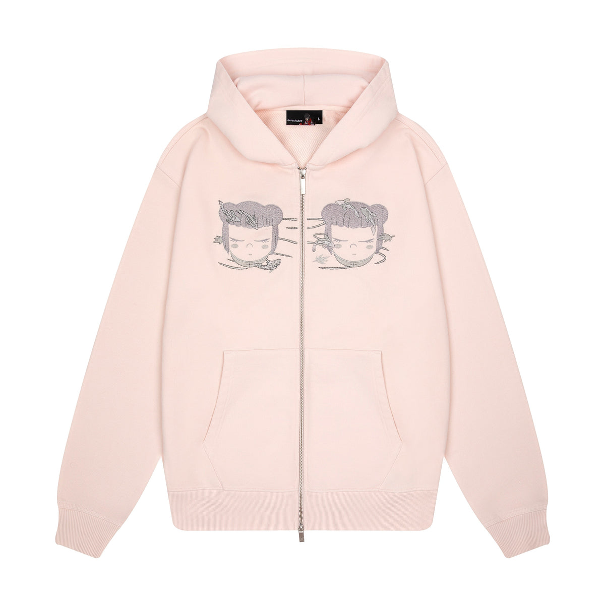 Derschutze "koi" Zip Up pink