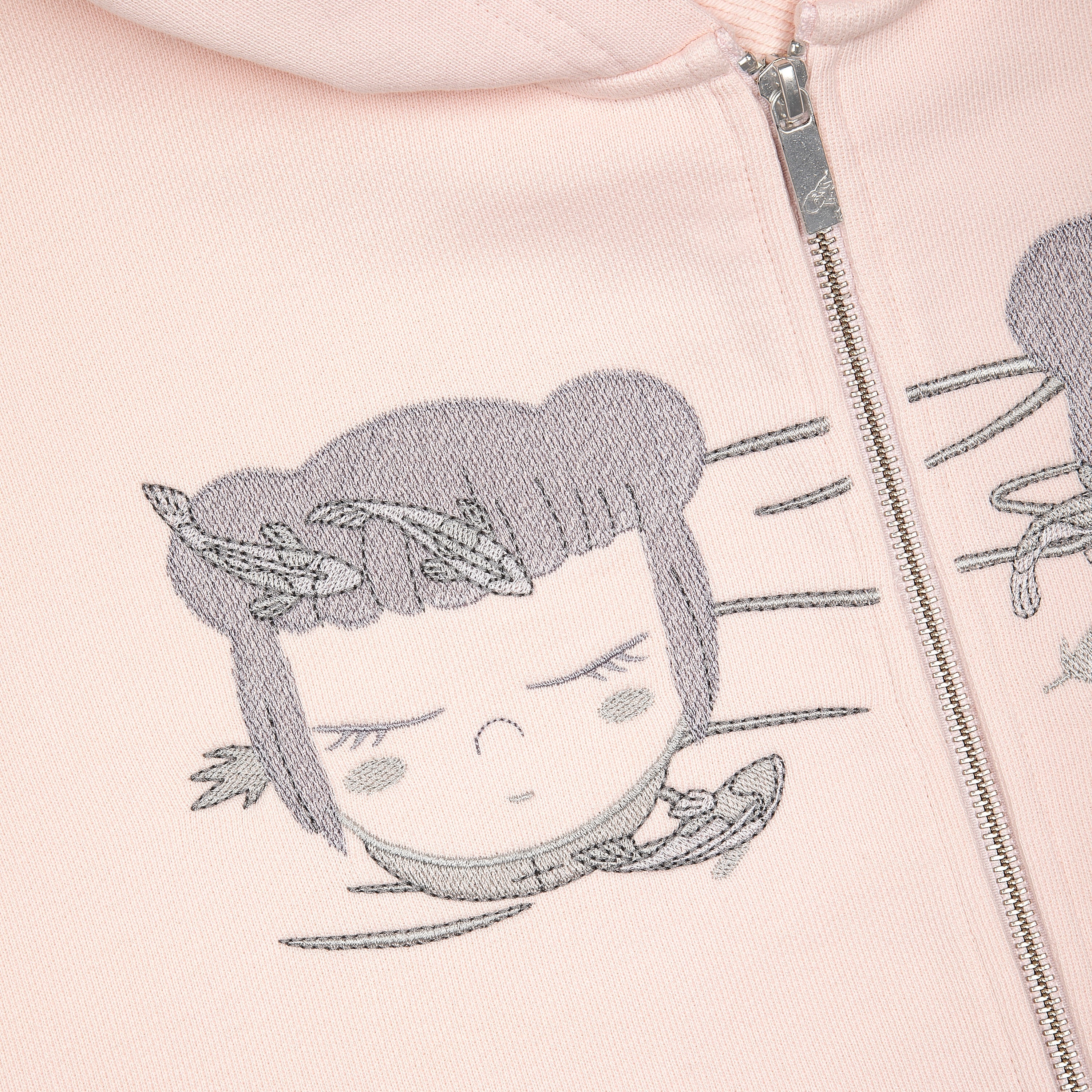 Derschutze "koi" Zip Up pink