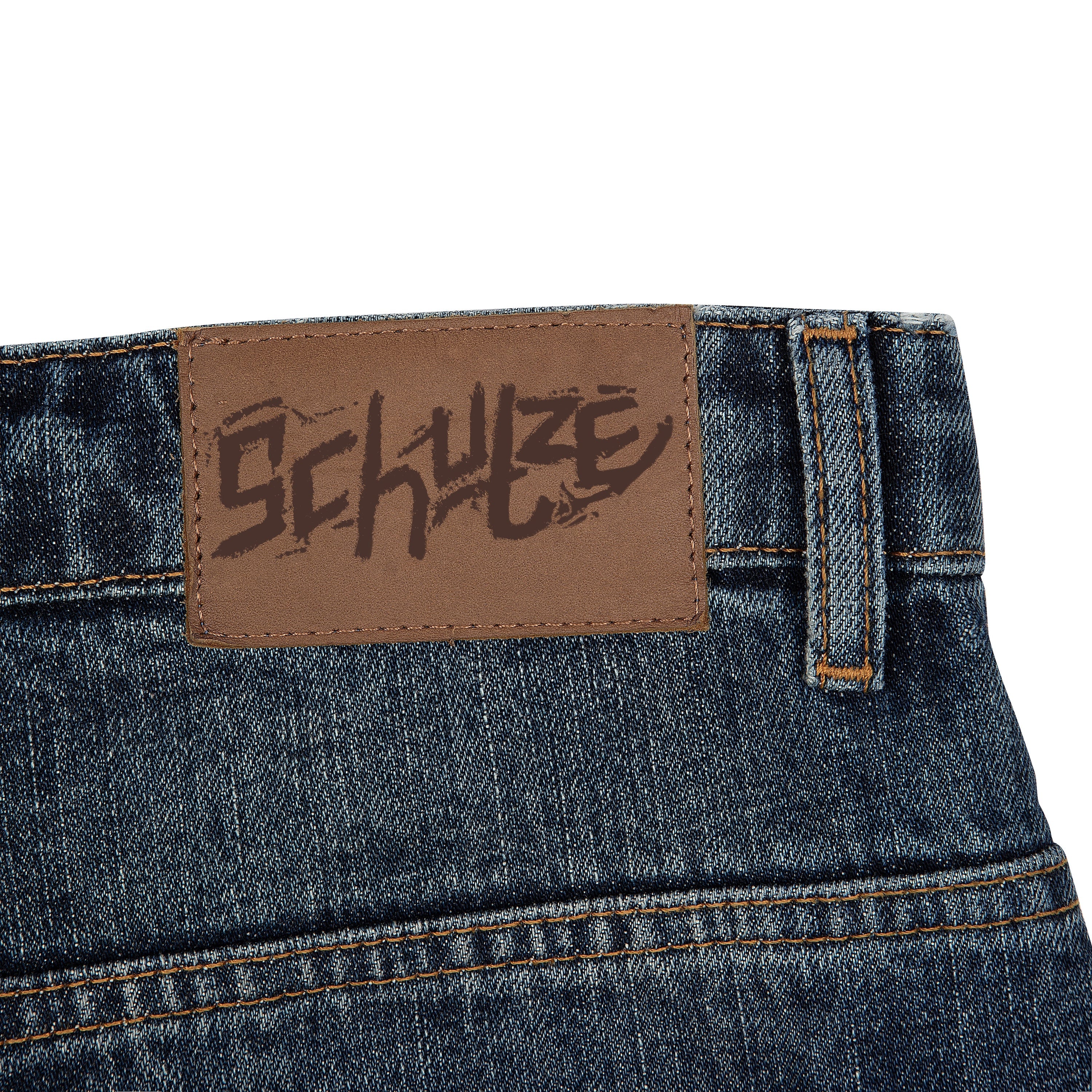 Derschutze "yakuza" indigo washed Denim