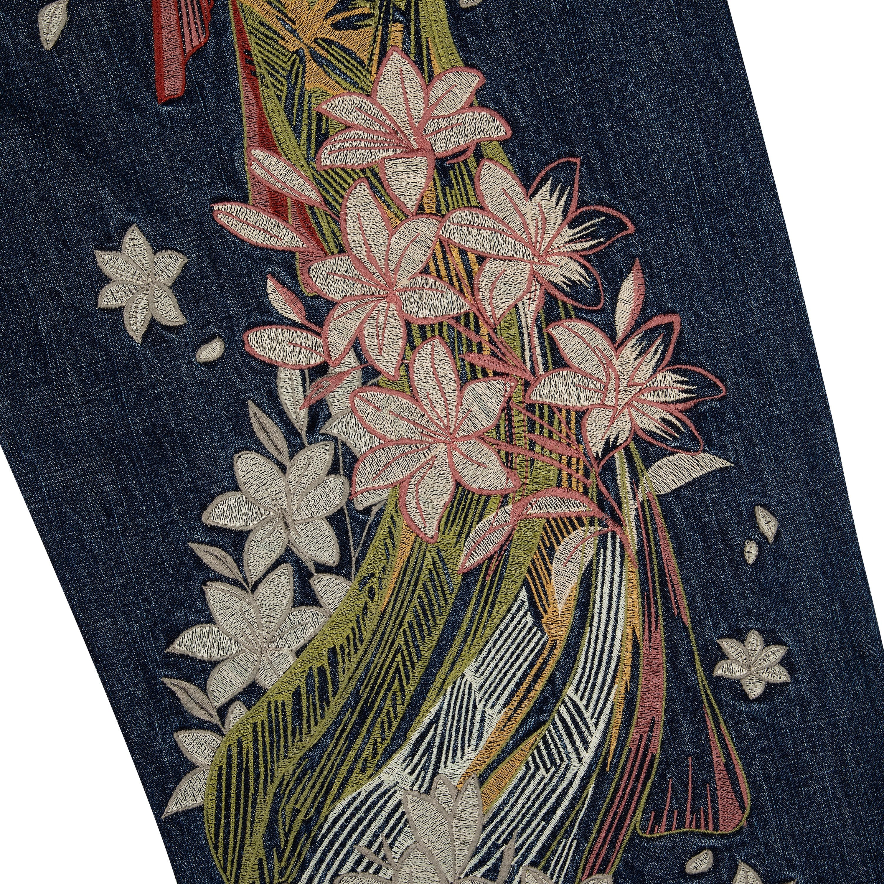 Derschutze "yakuza" indigo washed Denim