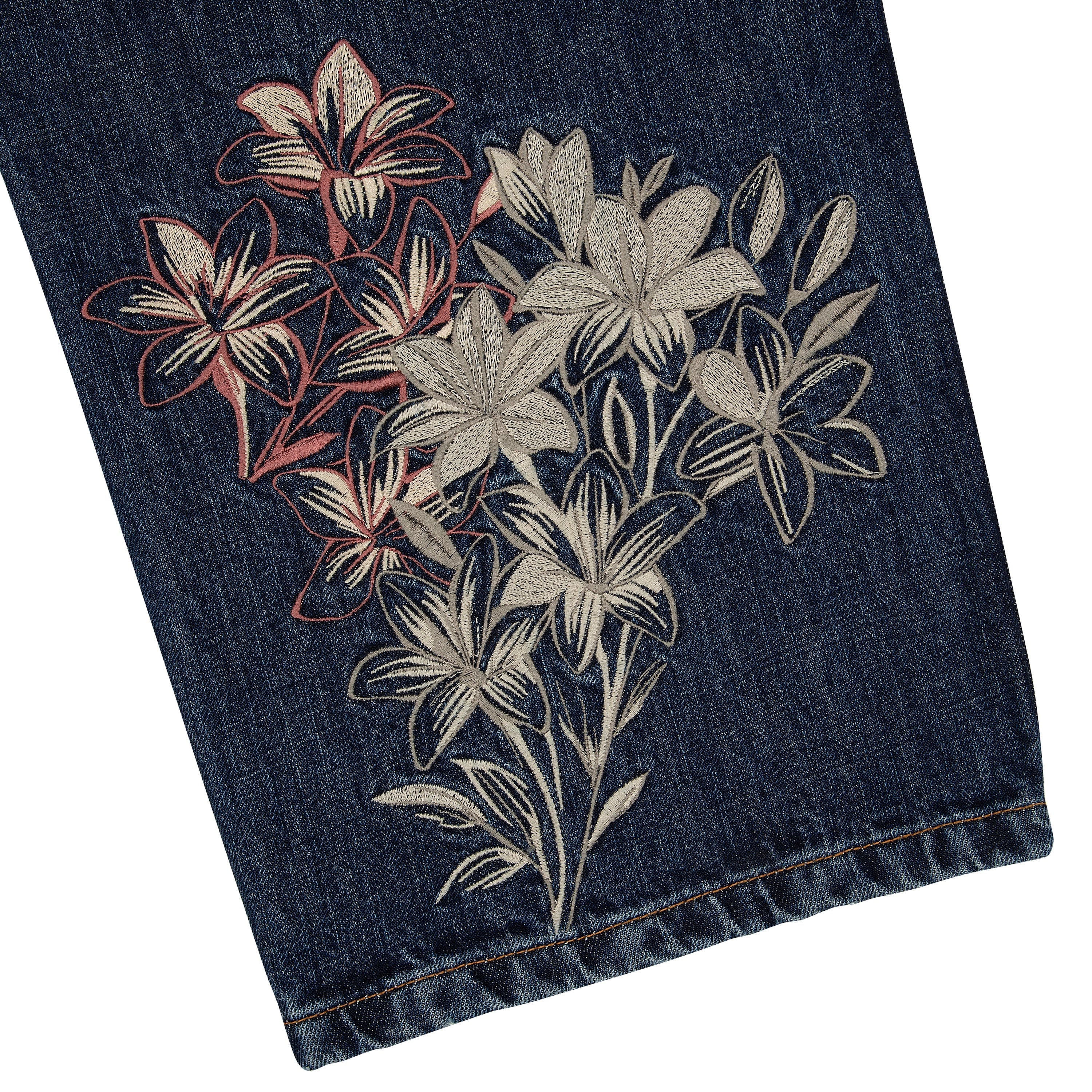 Derschutze "yakuza" indigo washed Denim