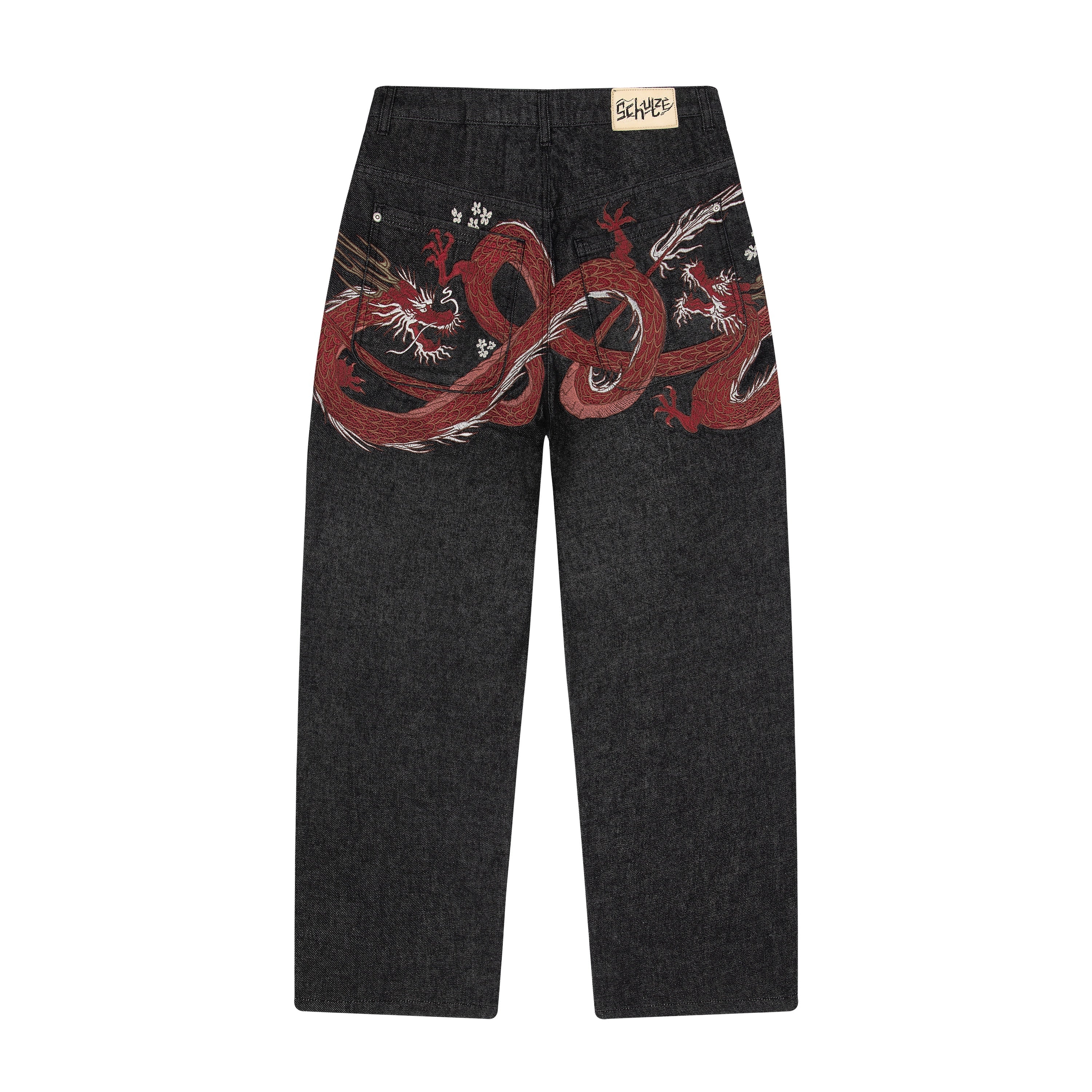 Derschutze "yakuza" raw Denim black