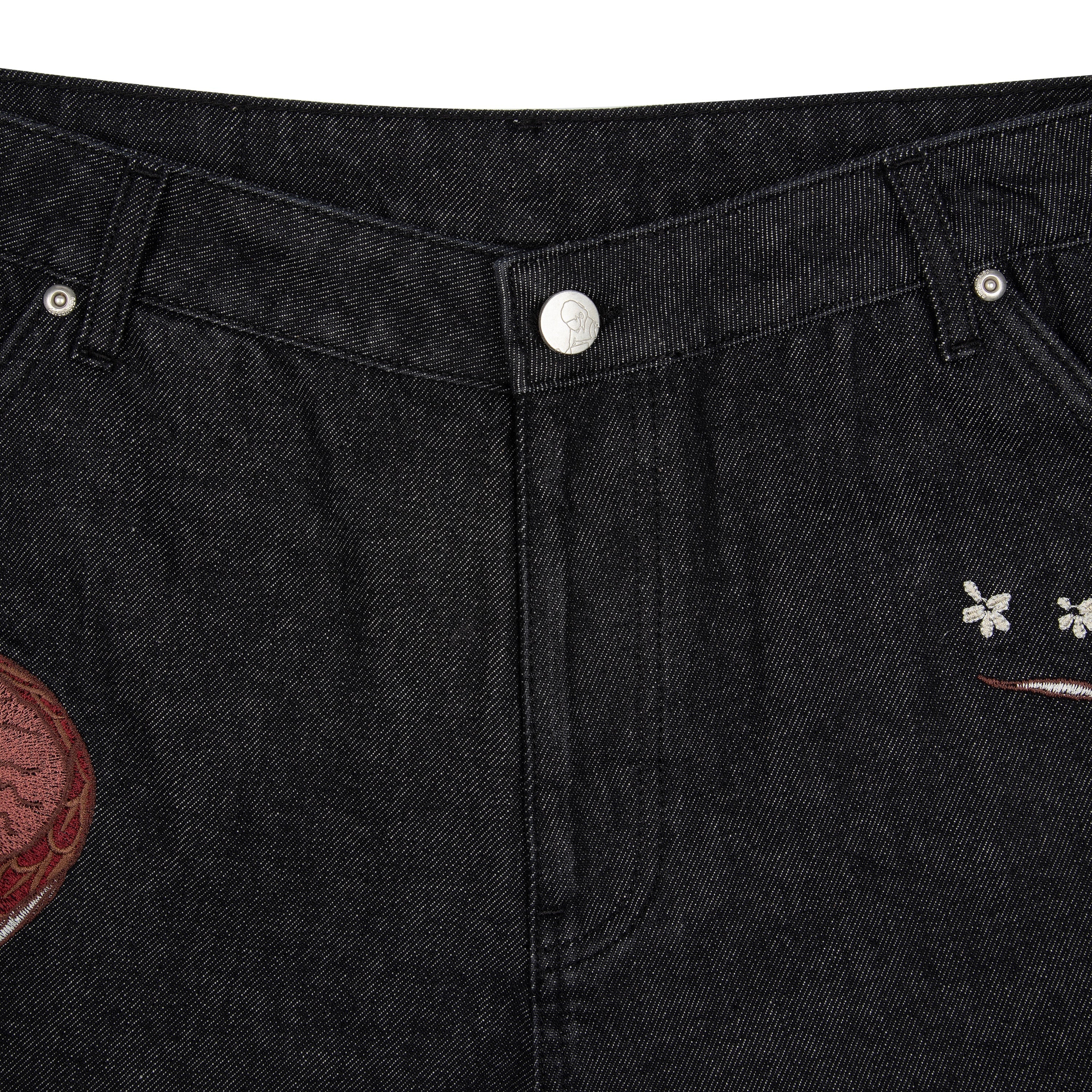 Derschutze "yakuza" raw Denim black