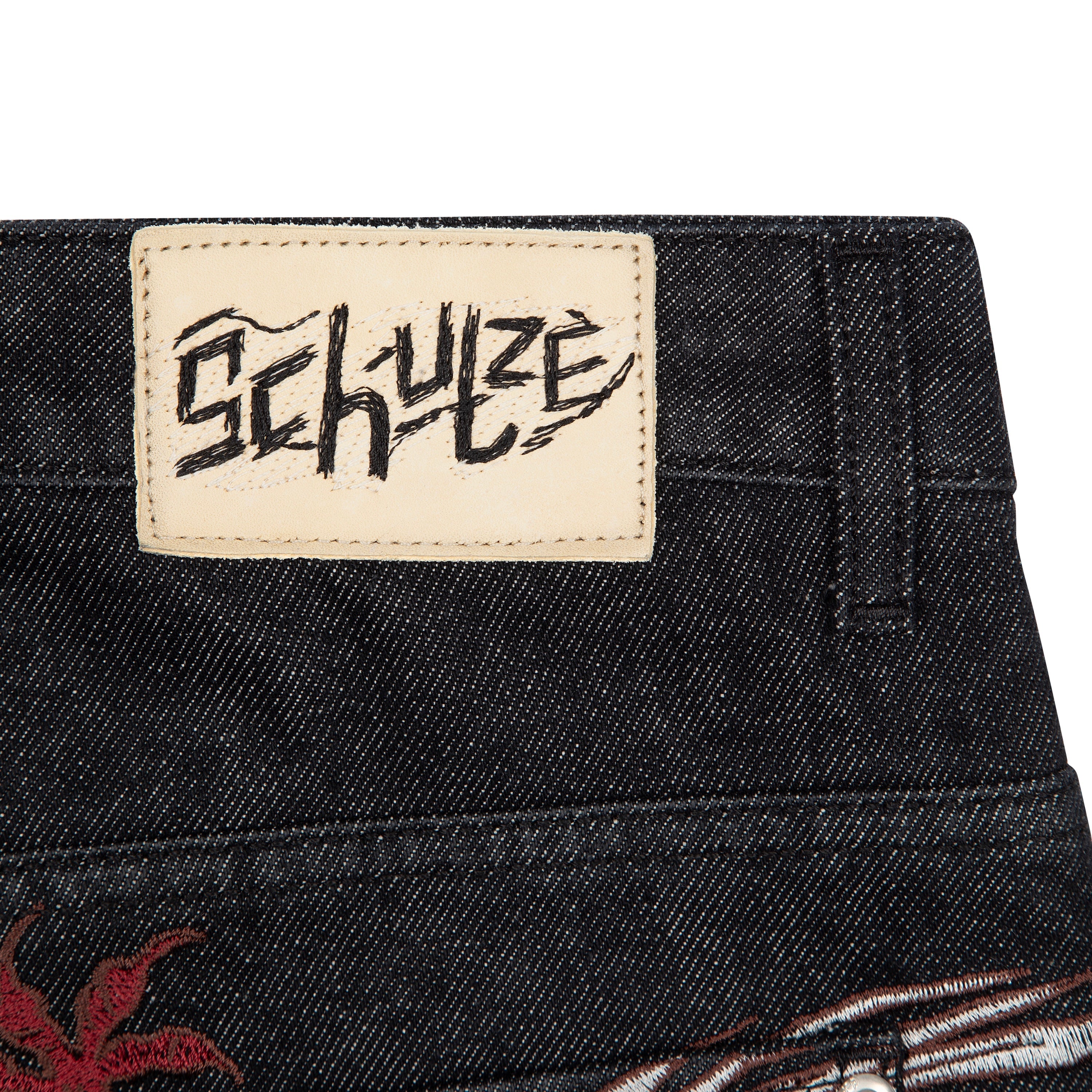 Derschutze "yakuza" raw Denim black
