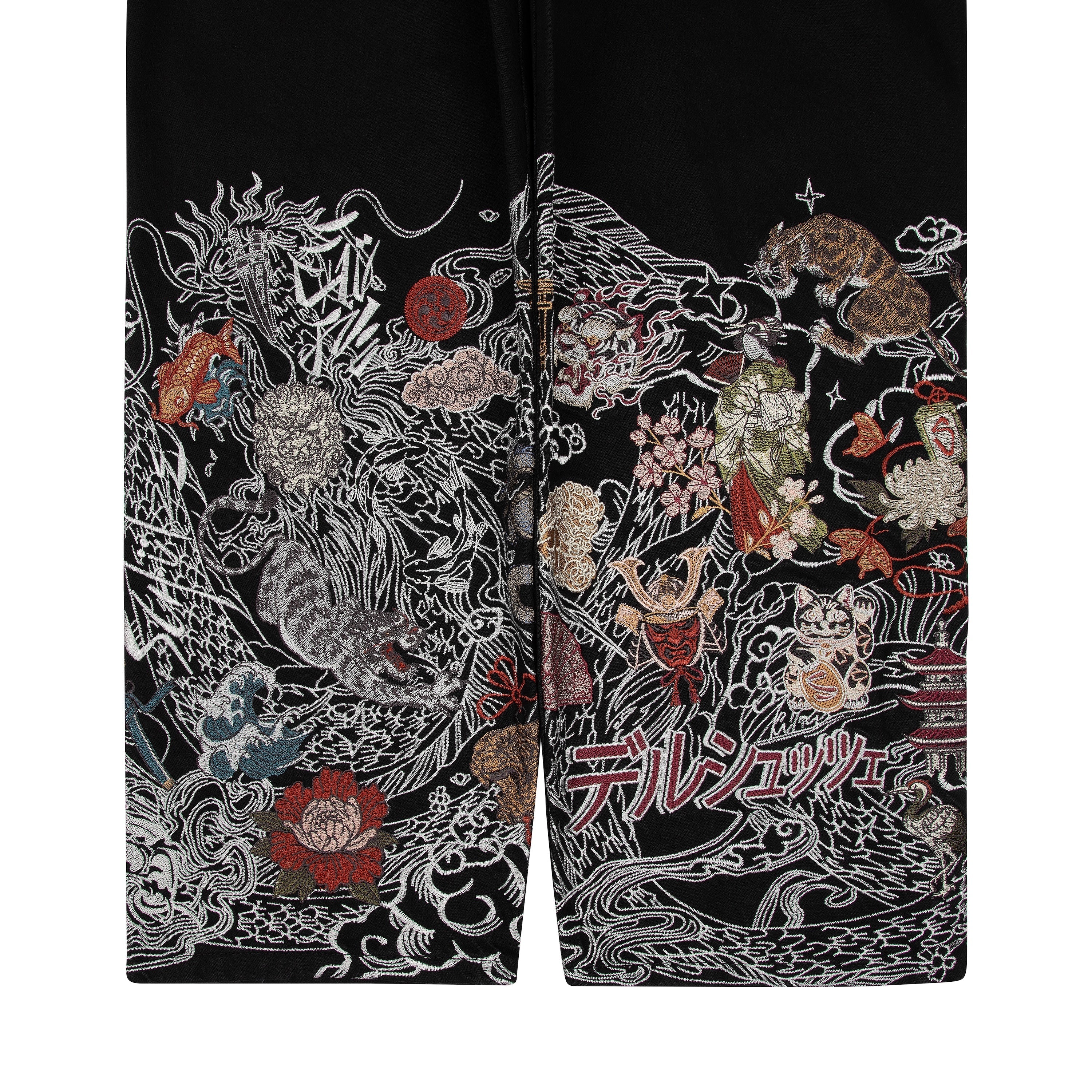 Derschutze "yakuza" Denim black 02