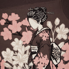 Derschutze "yakuza v2" knitted Jersey brown