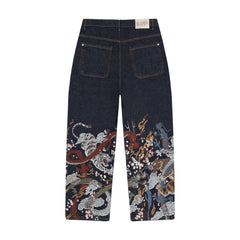 Derschutze "yakuza" raw Denim blue