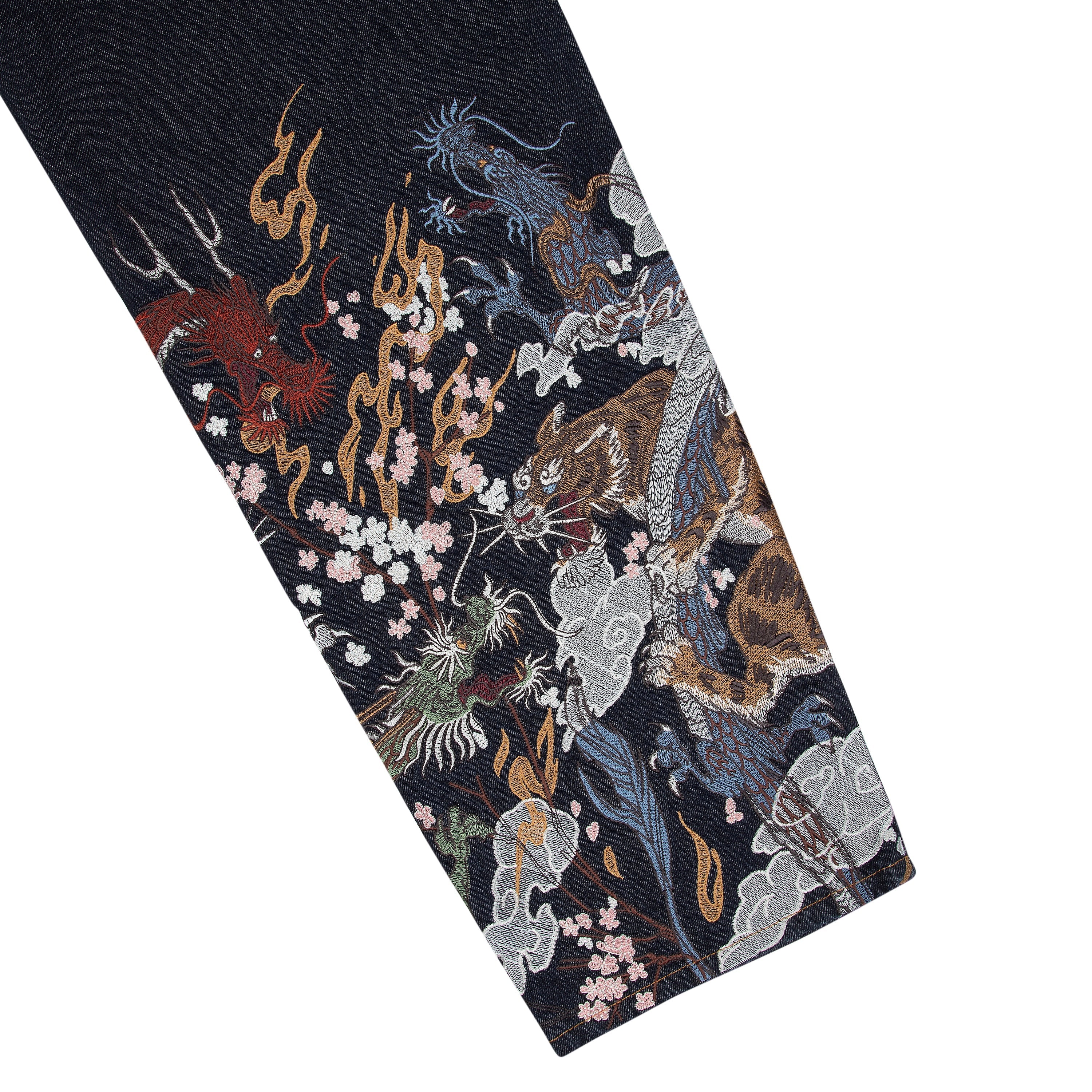 Derschutze "yakuza" raw Denim blue