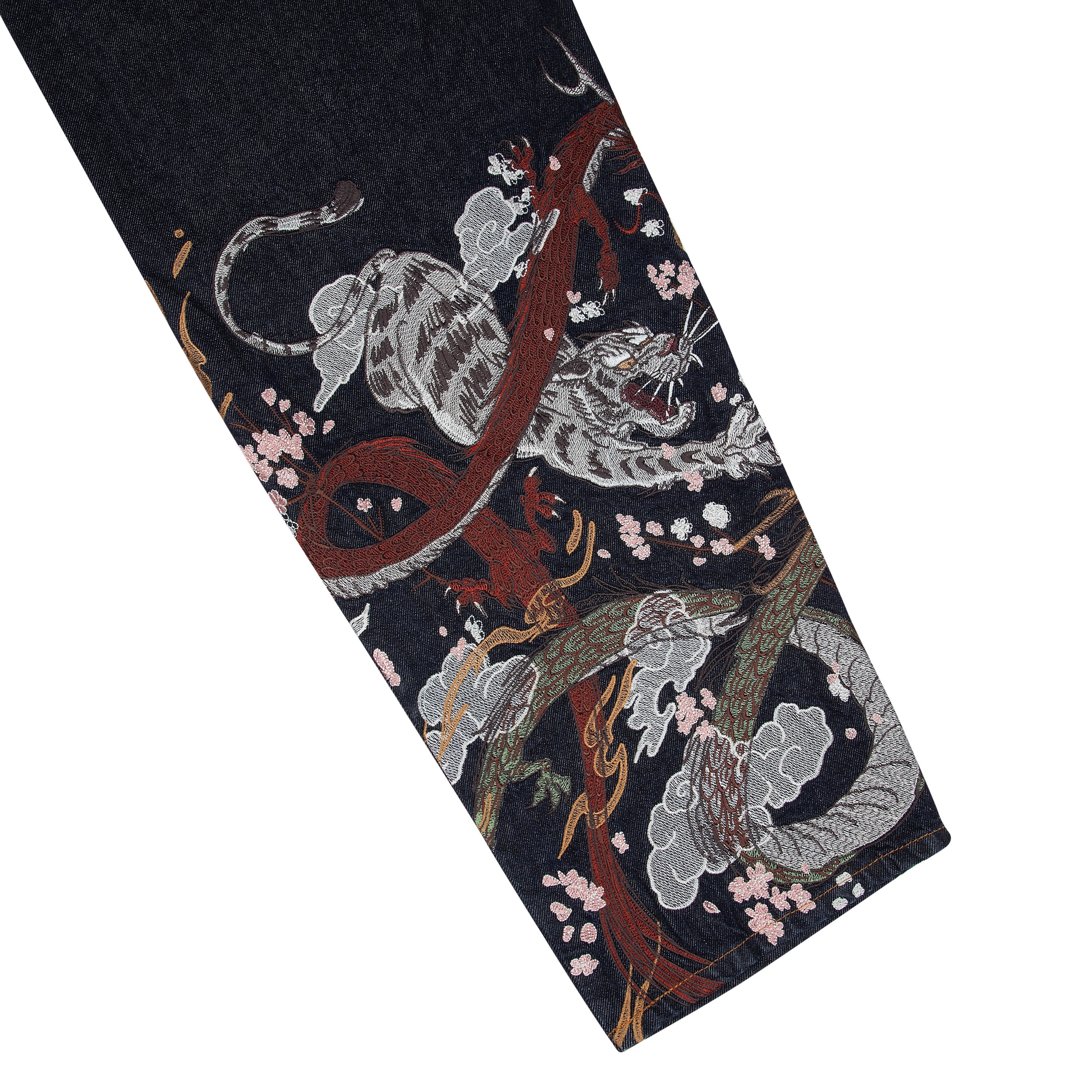 Derschutze "yakuza" raw Denim blue