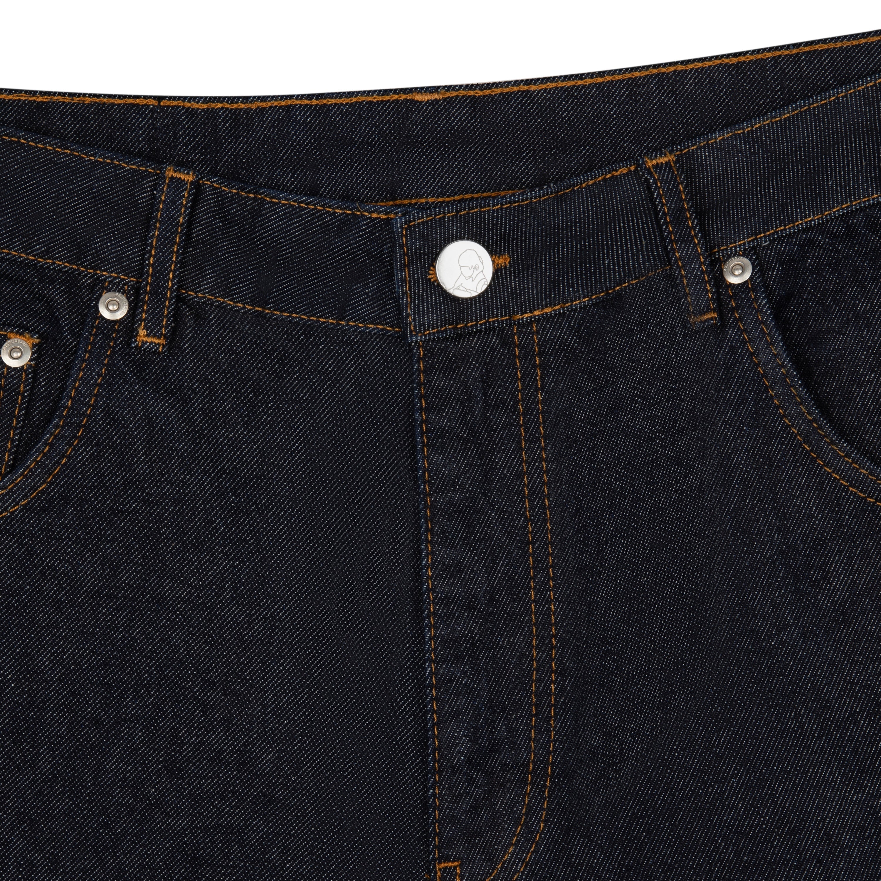 Derschutze "kyoto" indigo raw Denim