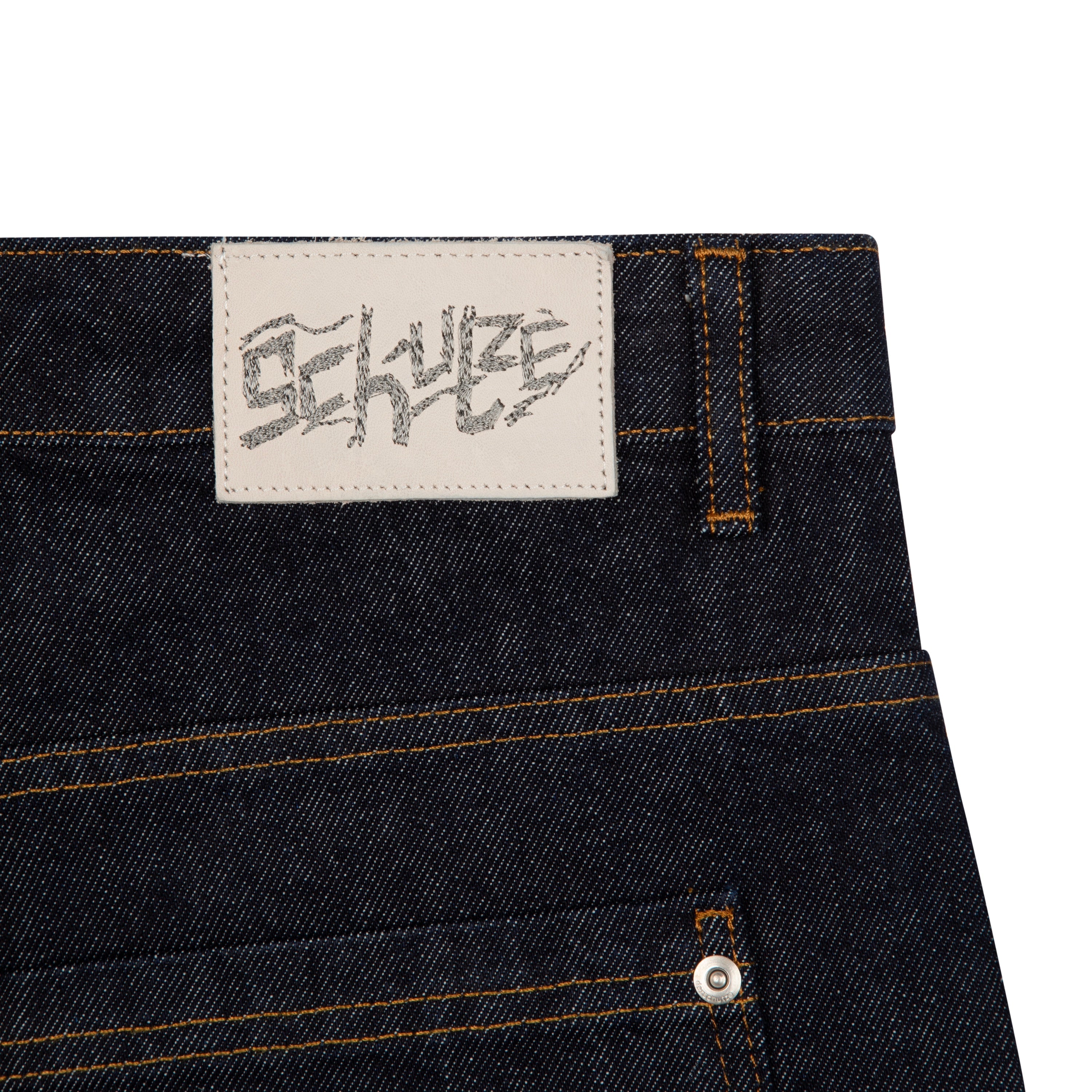 Derschutze "kyoto" indigo raw Denim