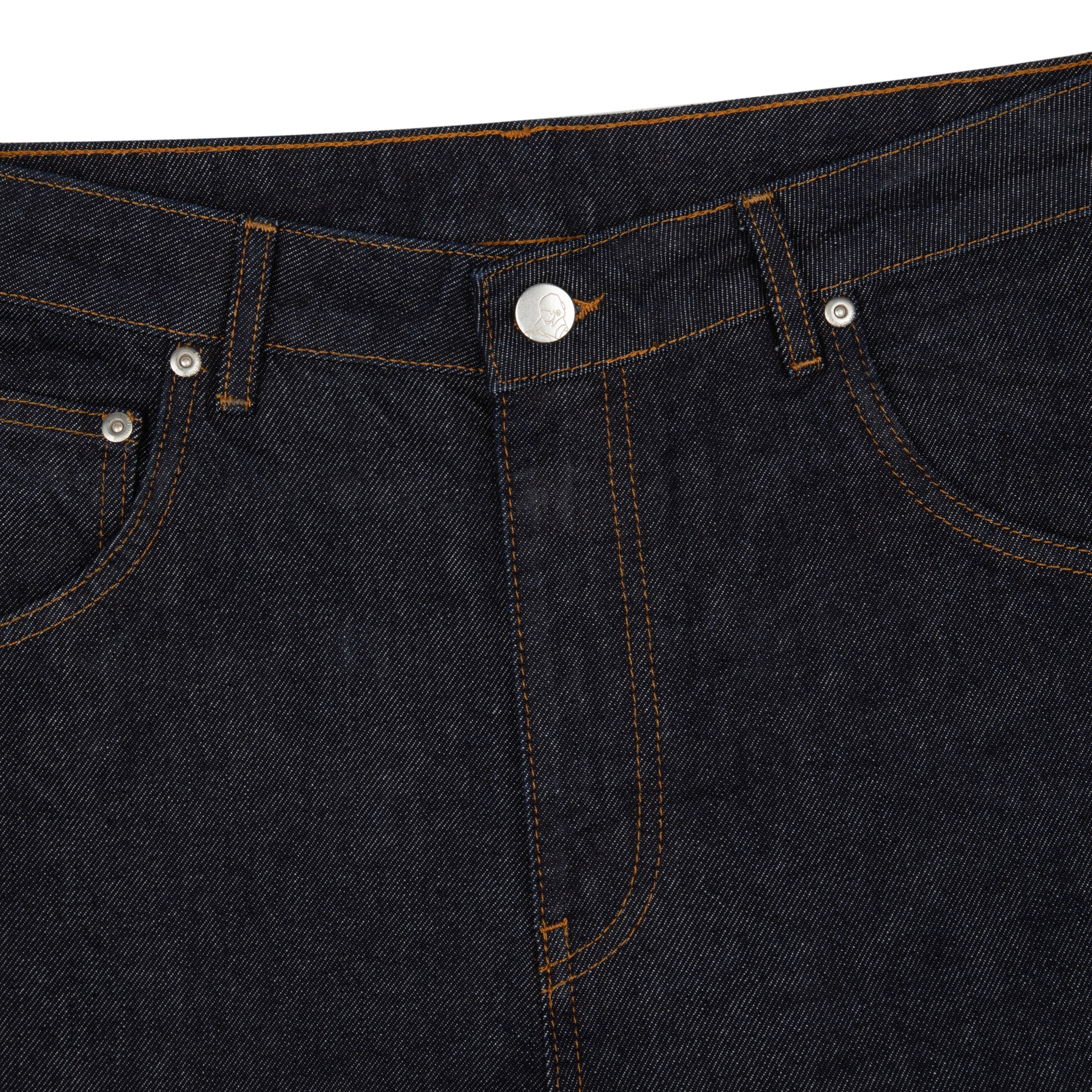 Derschutze "blossom v3" indigo raw Denim 02