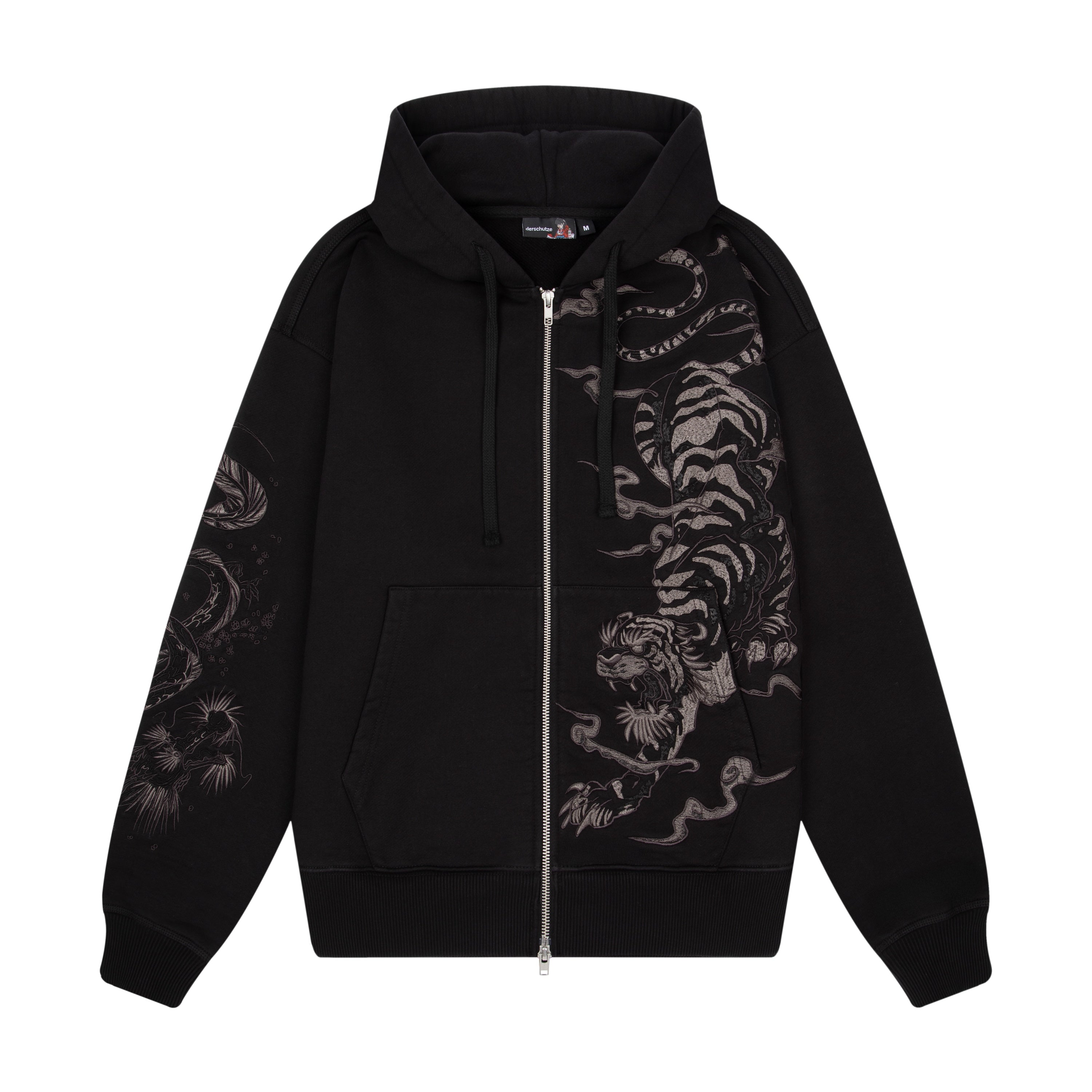 Derschutze "yakuza v3" Zip Up black