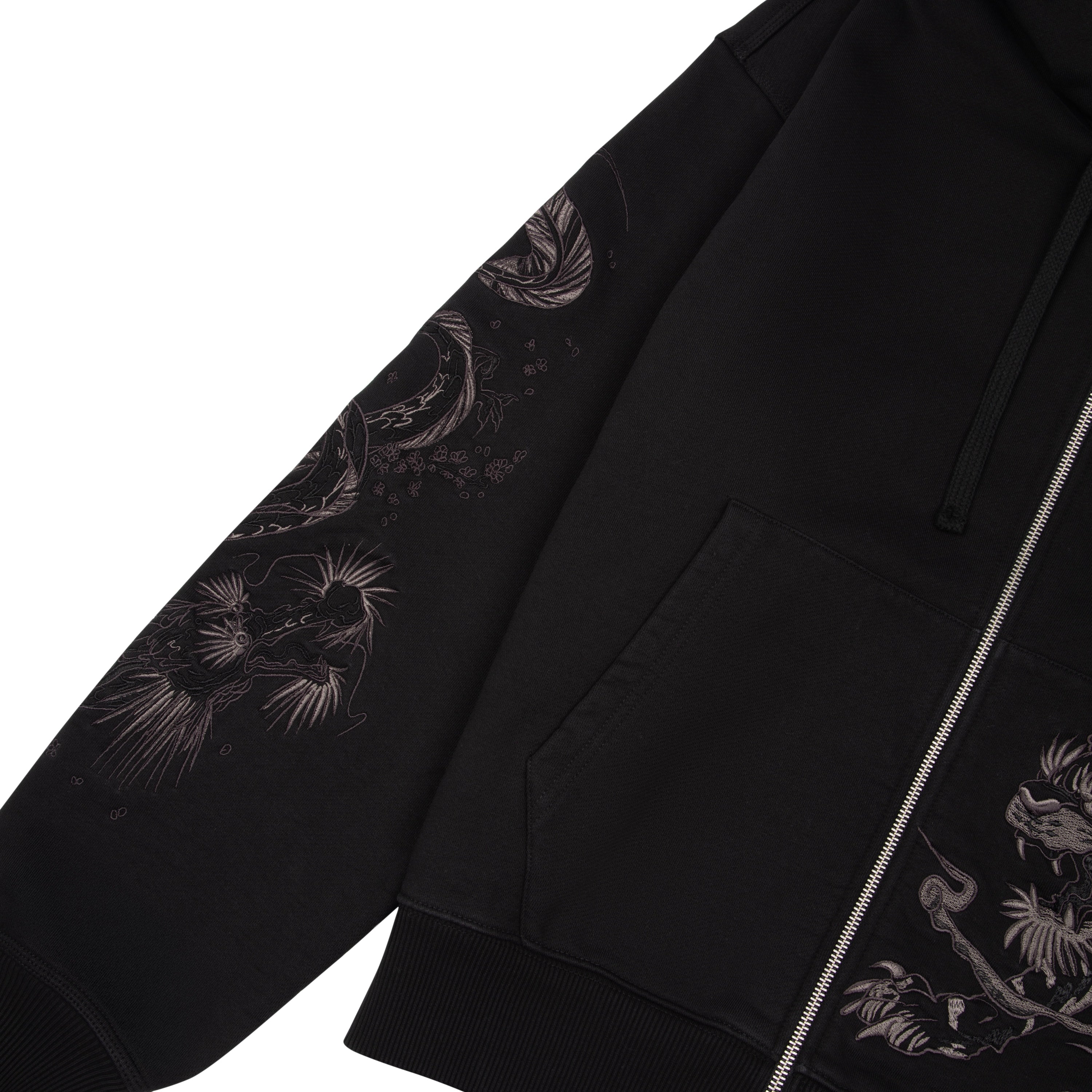 Derschutze "yakuza v3" Zip Up black