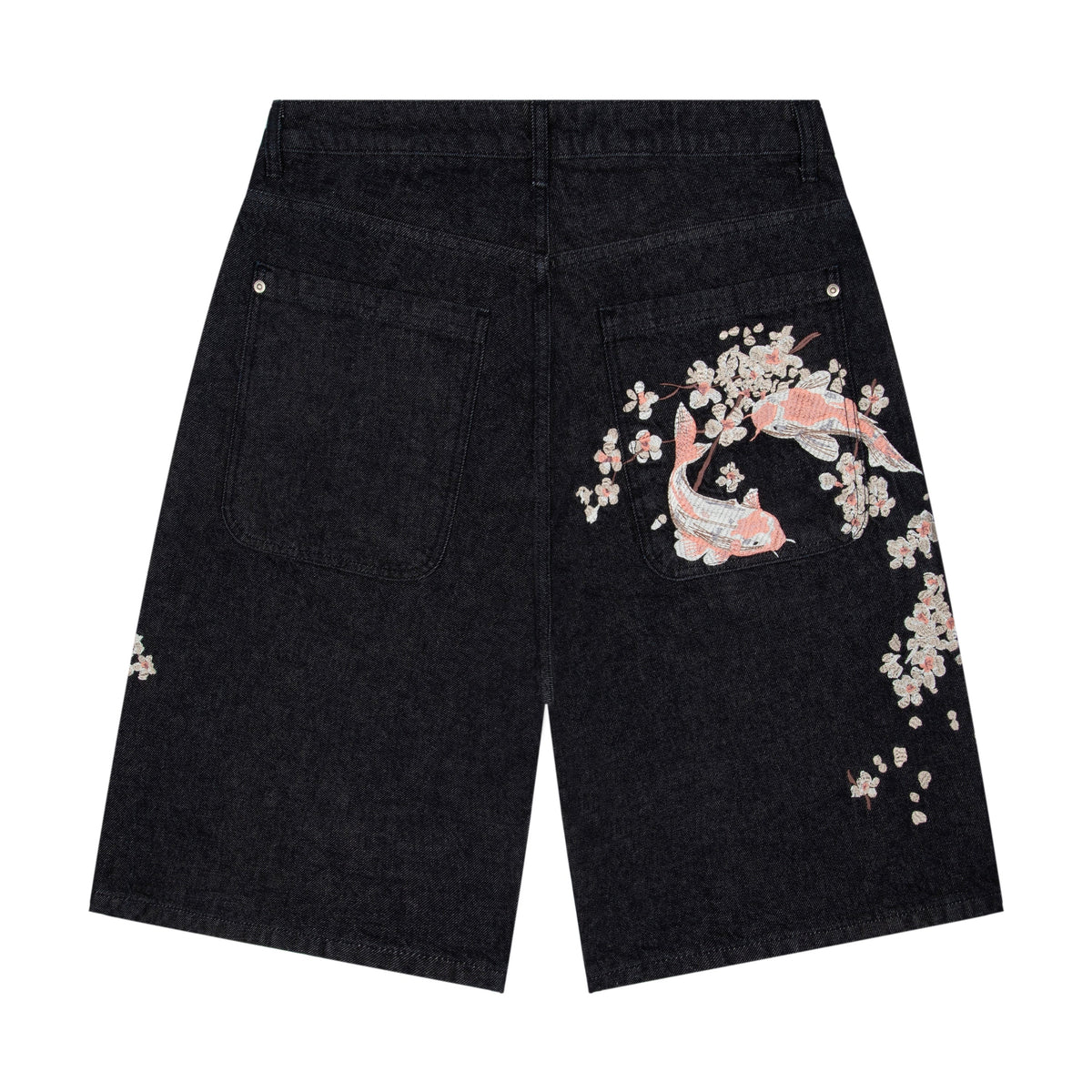 Derschutze "yakuza" indigo raw Jorts 02