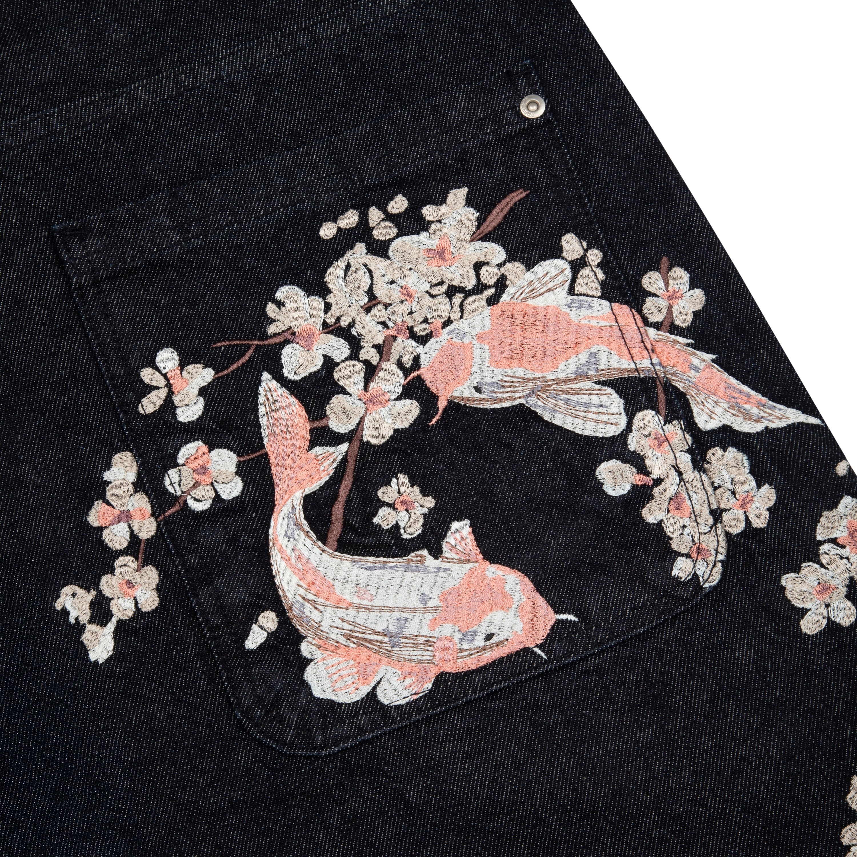 Derschutze "yakuza" indigo raw Jorts 02