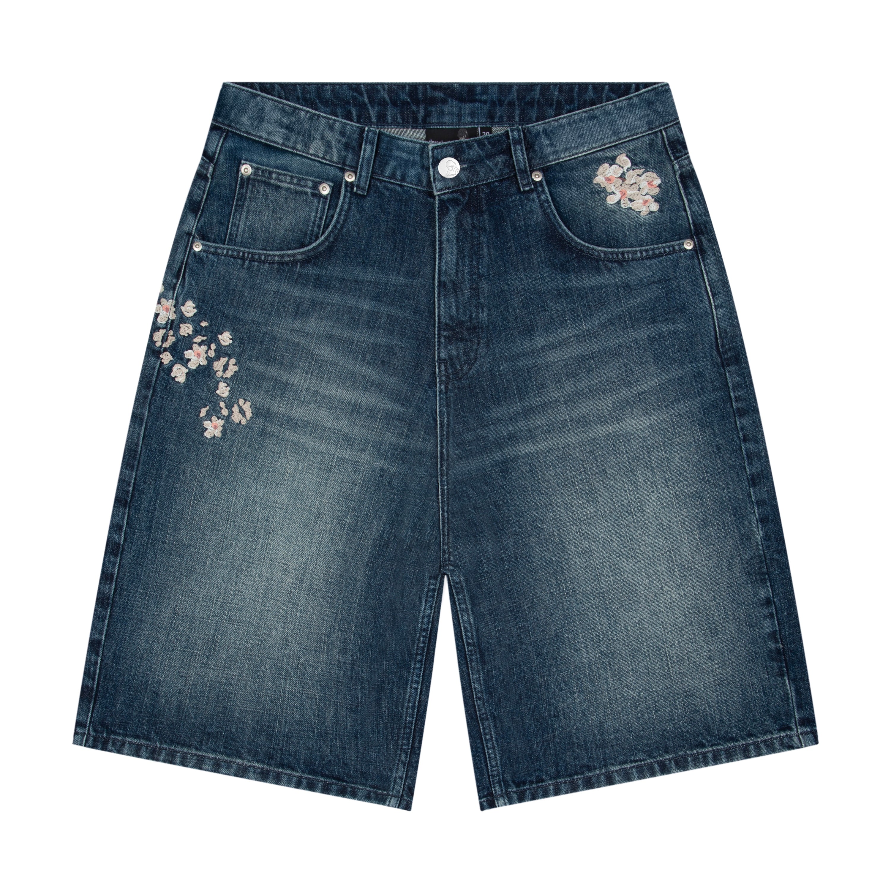 Derschutze "yakuza" indigo washed Jorts 01
