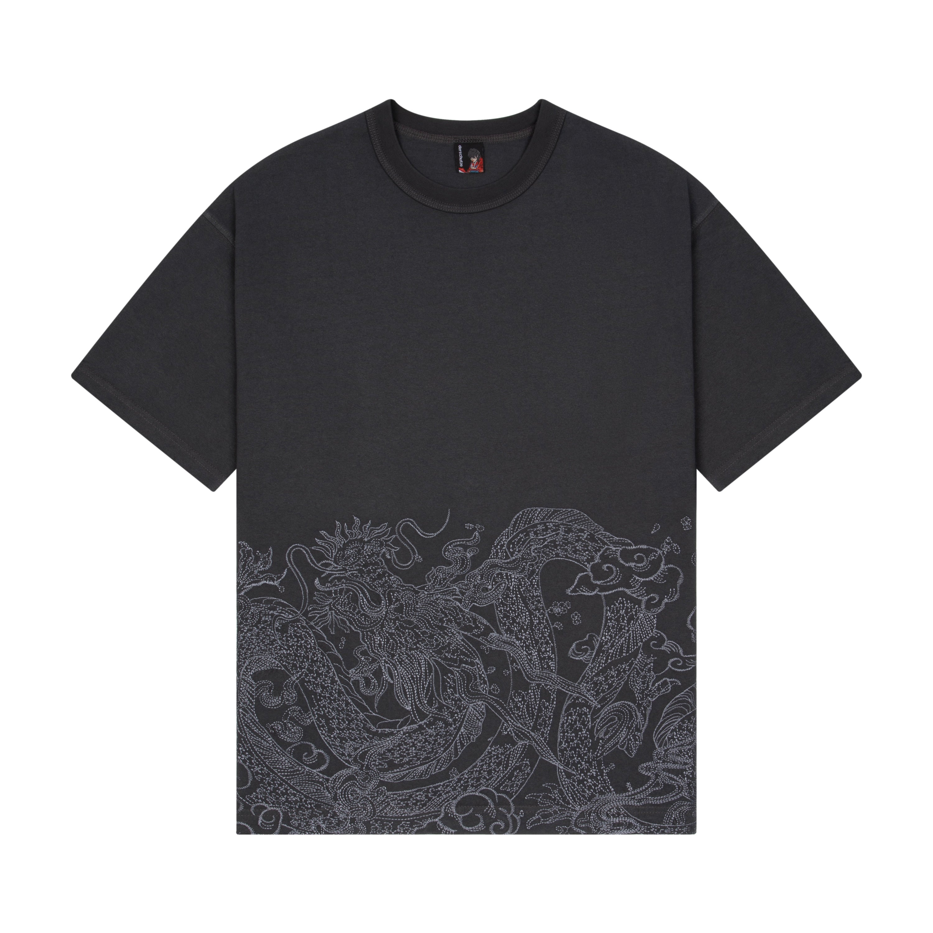 Derschutze "yakuza" T Shirt anthracite