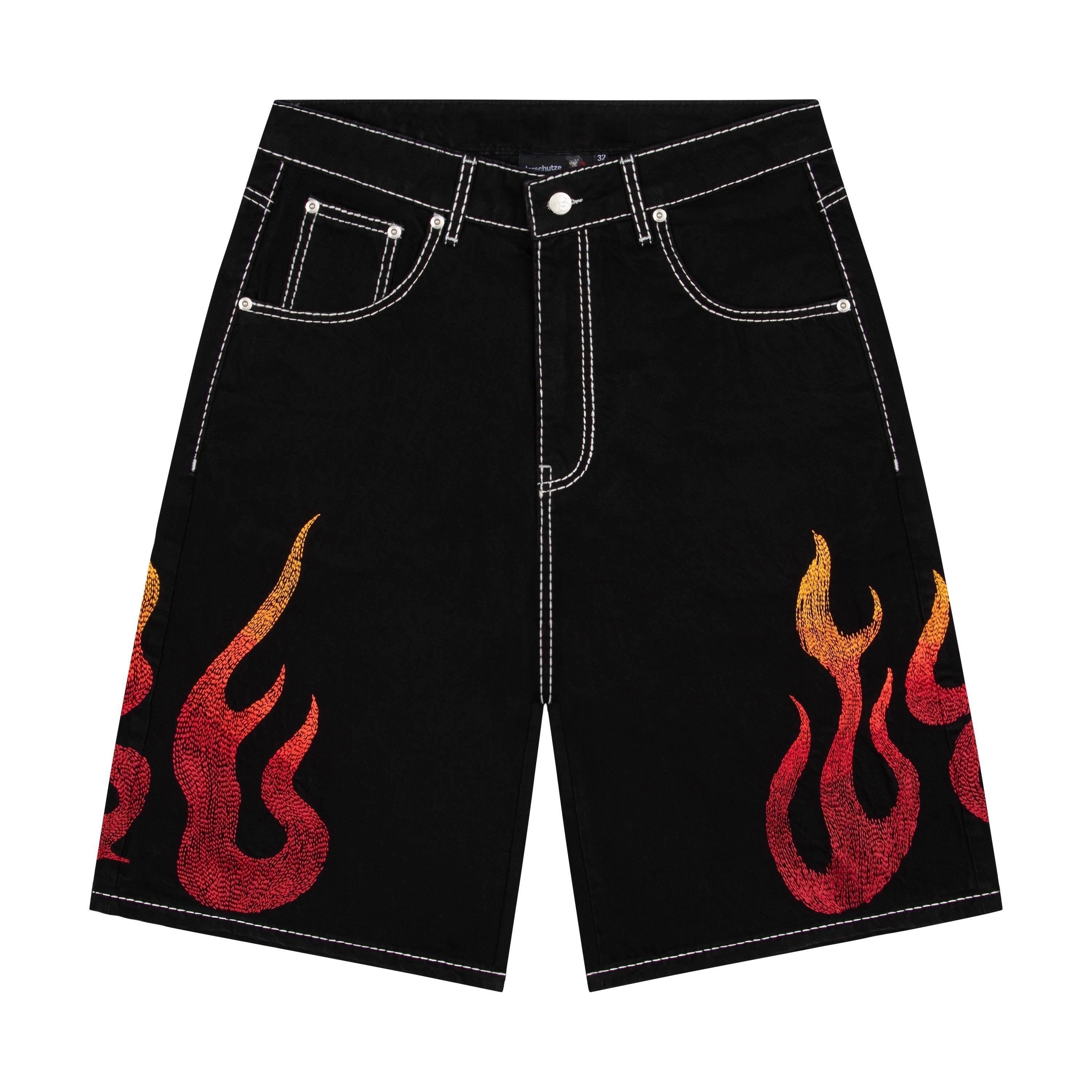 Derschutze "summer break" black Jorts