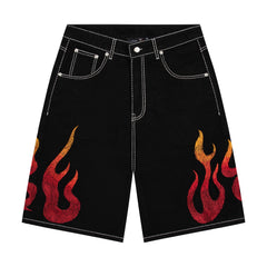 Derschutze "summer break" black Jorts