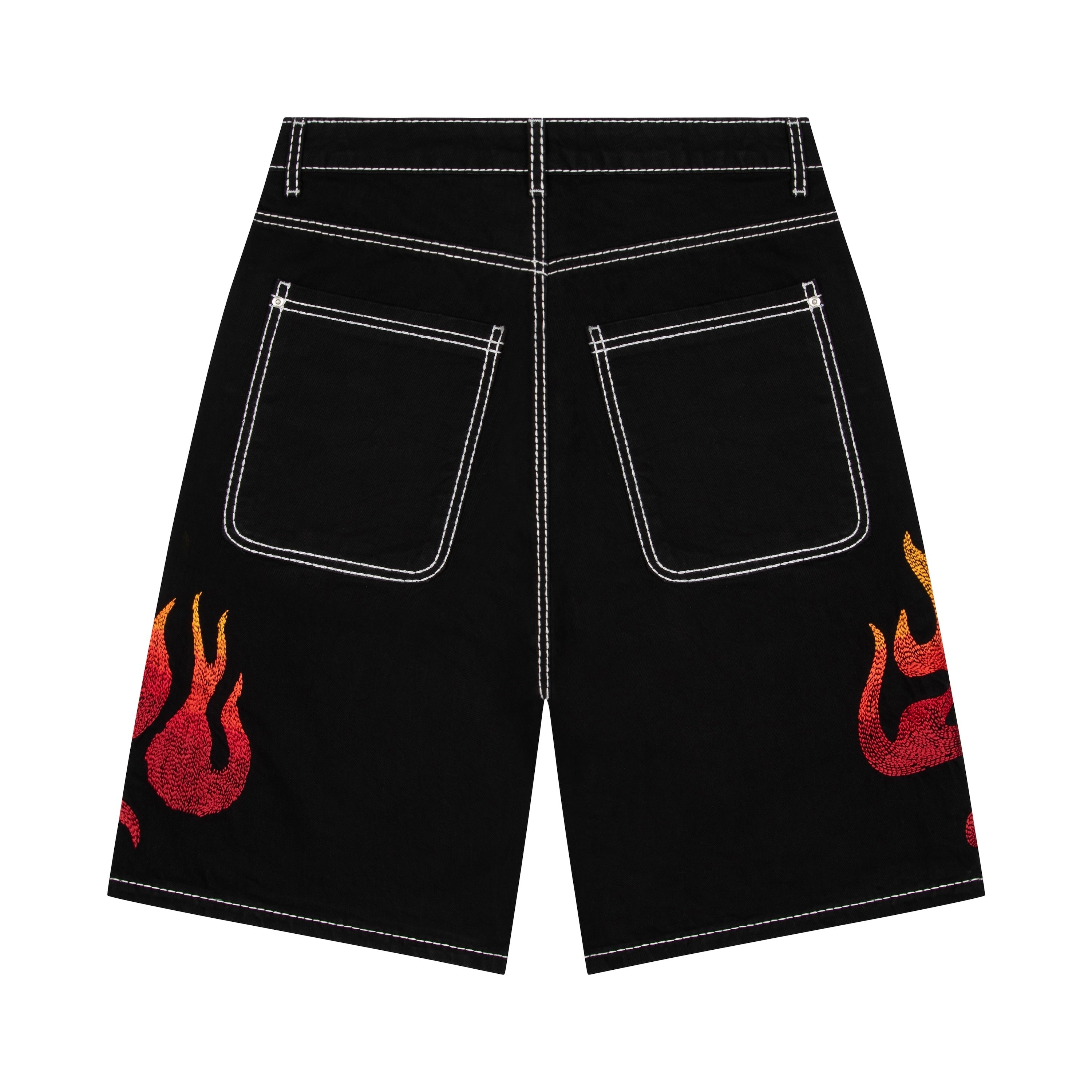 Derschutze "summer break" black Jorts