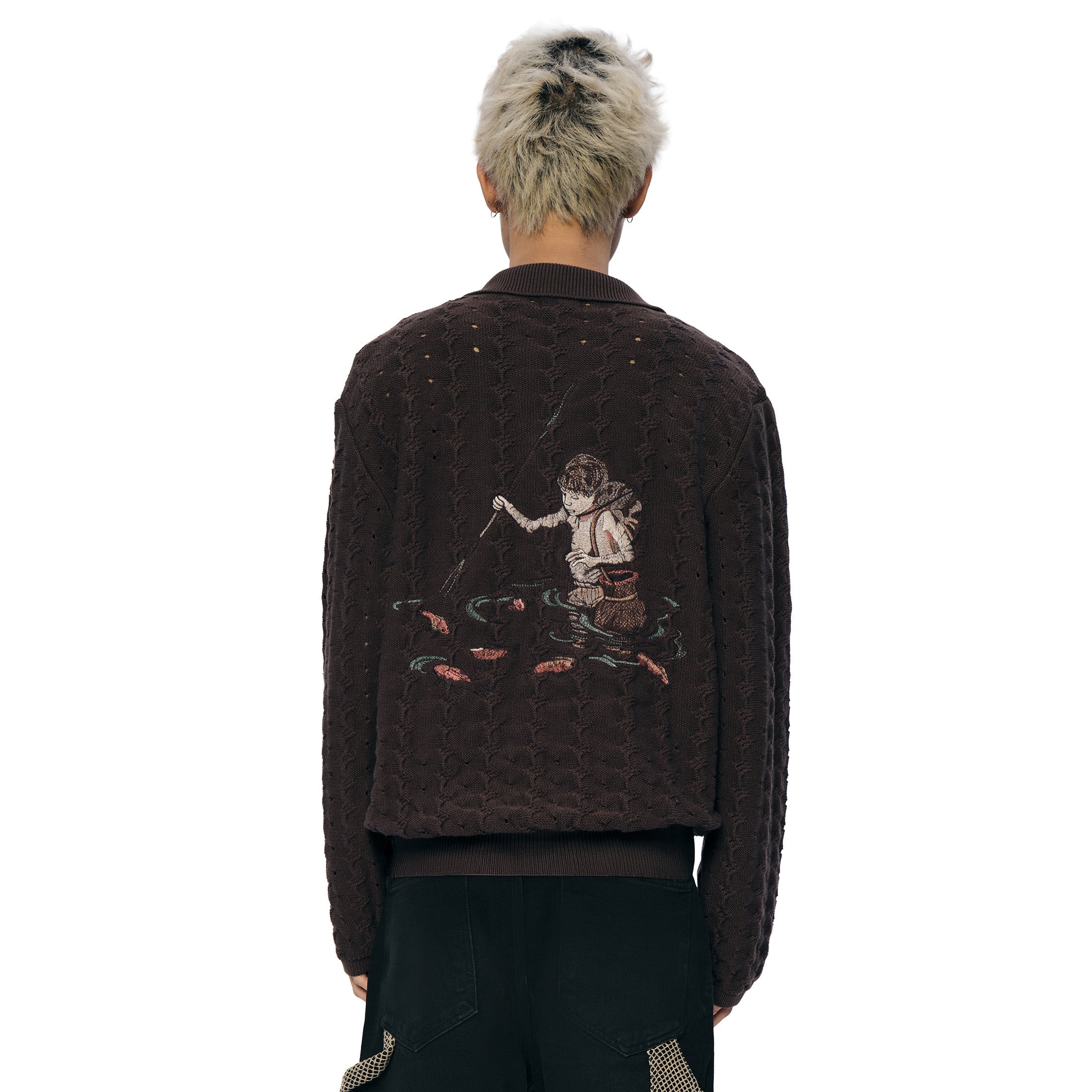 Derschutze "lotus v2" longsleeve Knit brown