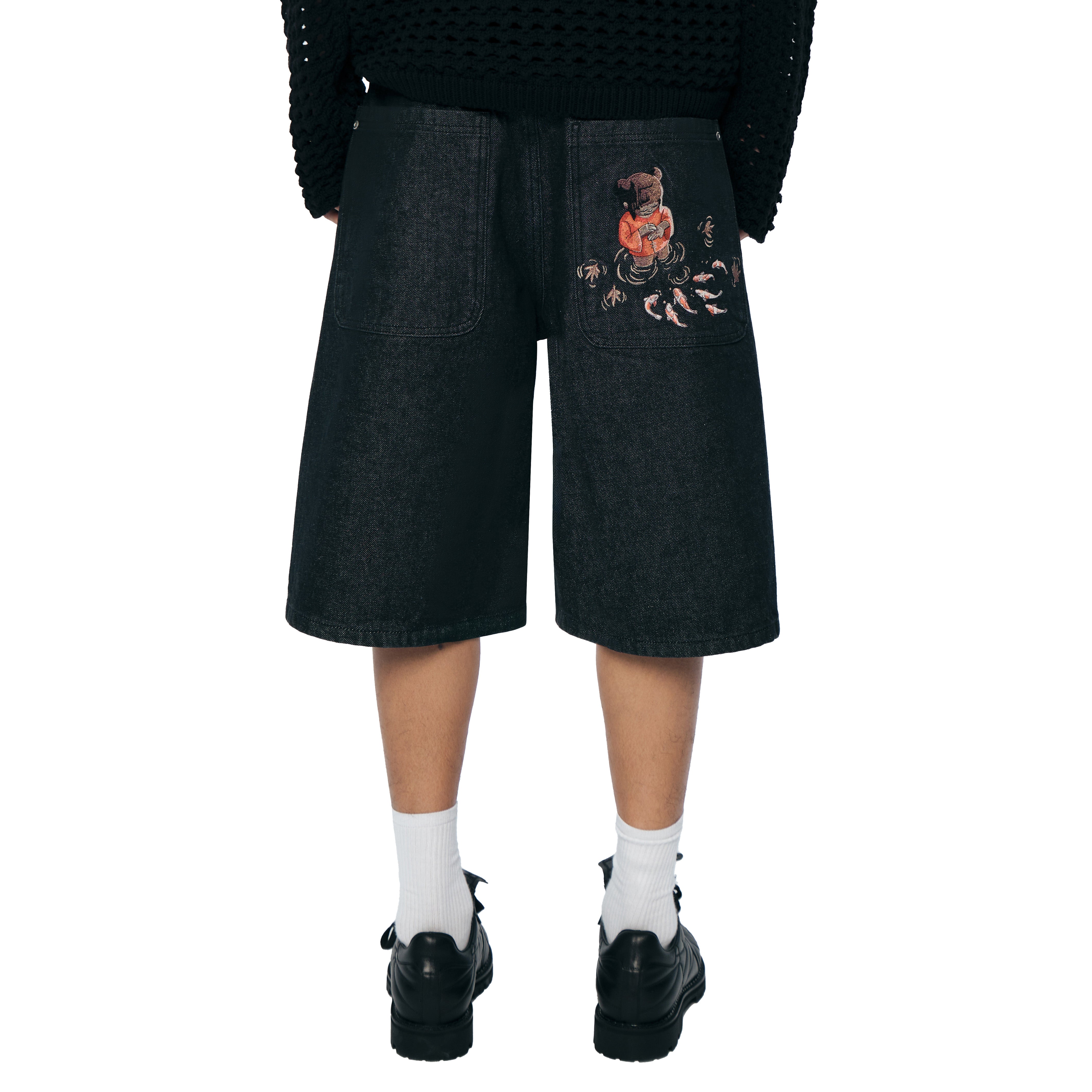 Derschutze "koi fish v2" Jorts raw black