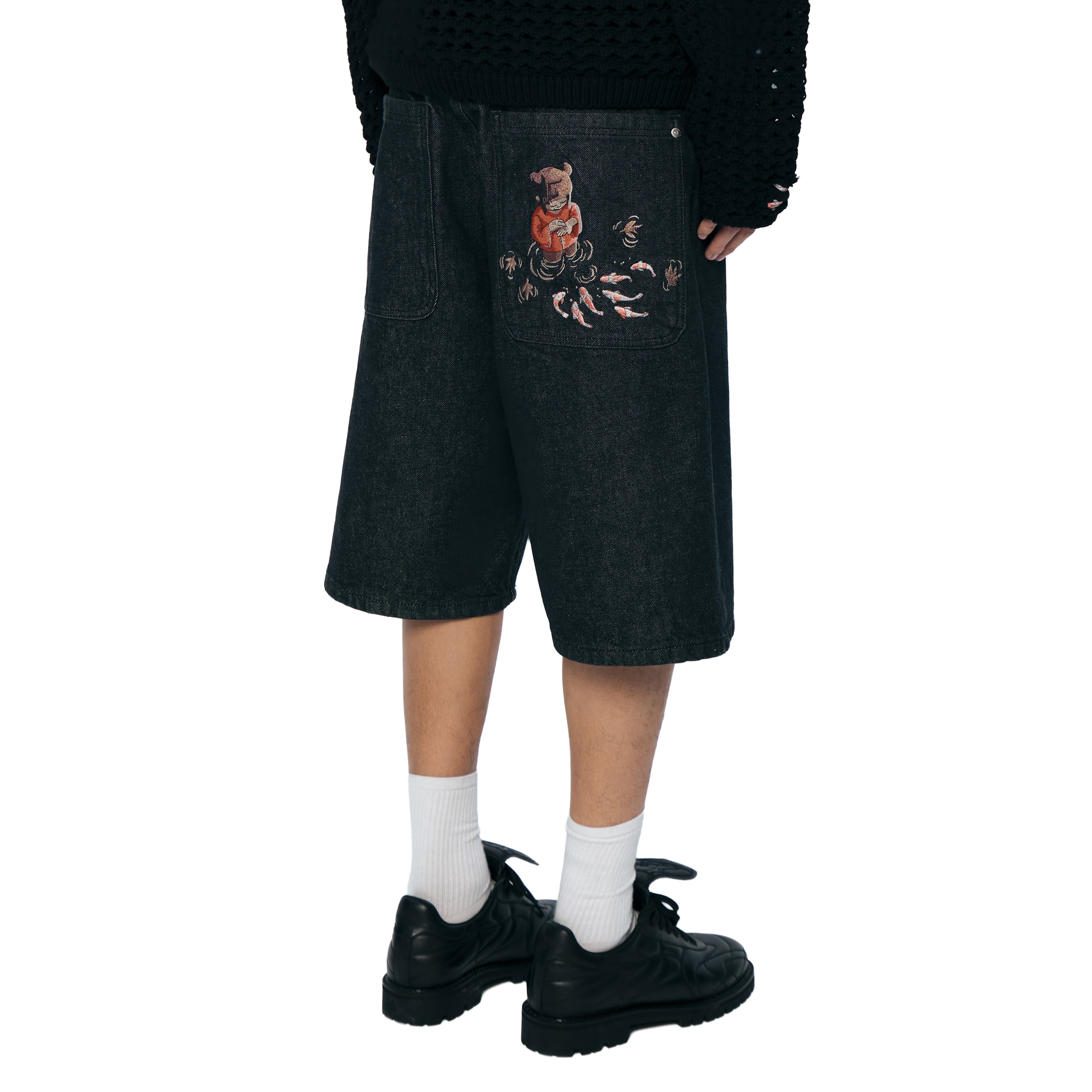 Derschutze "koi fish v2" Jorts raw black