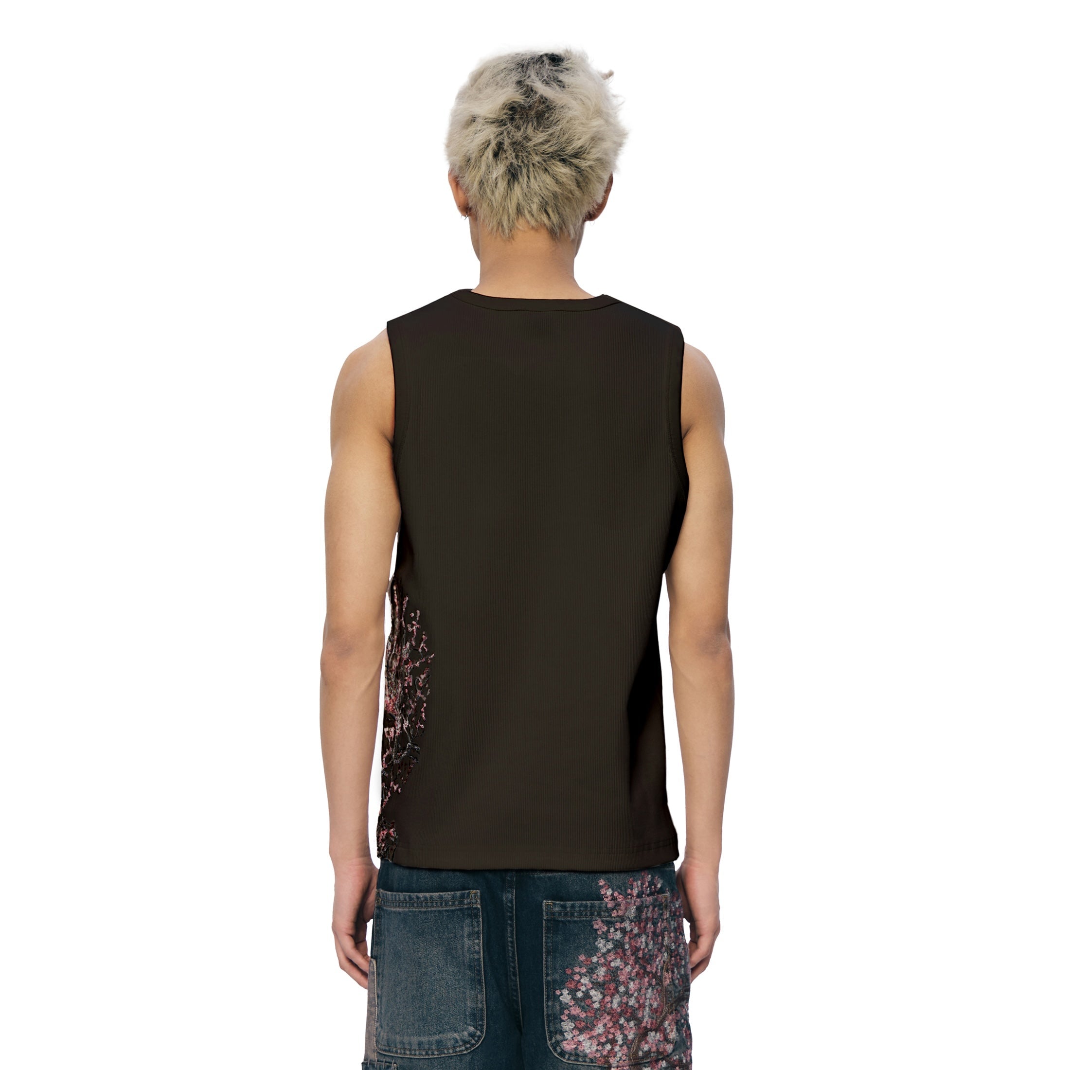 Derschutze "blossom v2" Tanktop anthracite