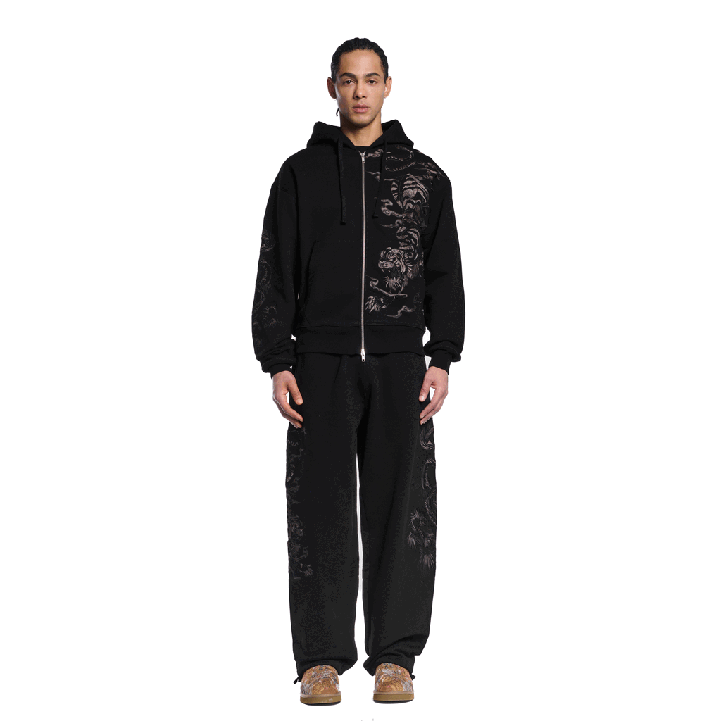 Derschutze "yakuza v3" Zip Up black