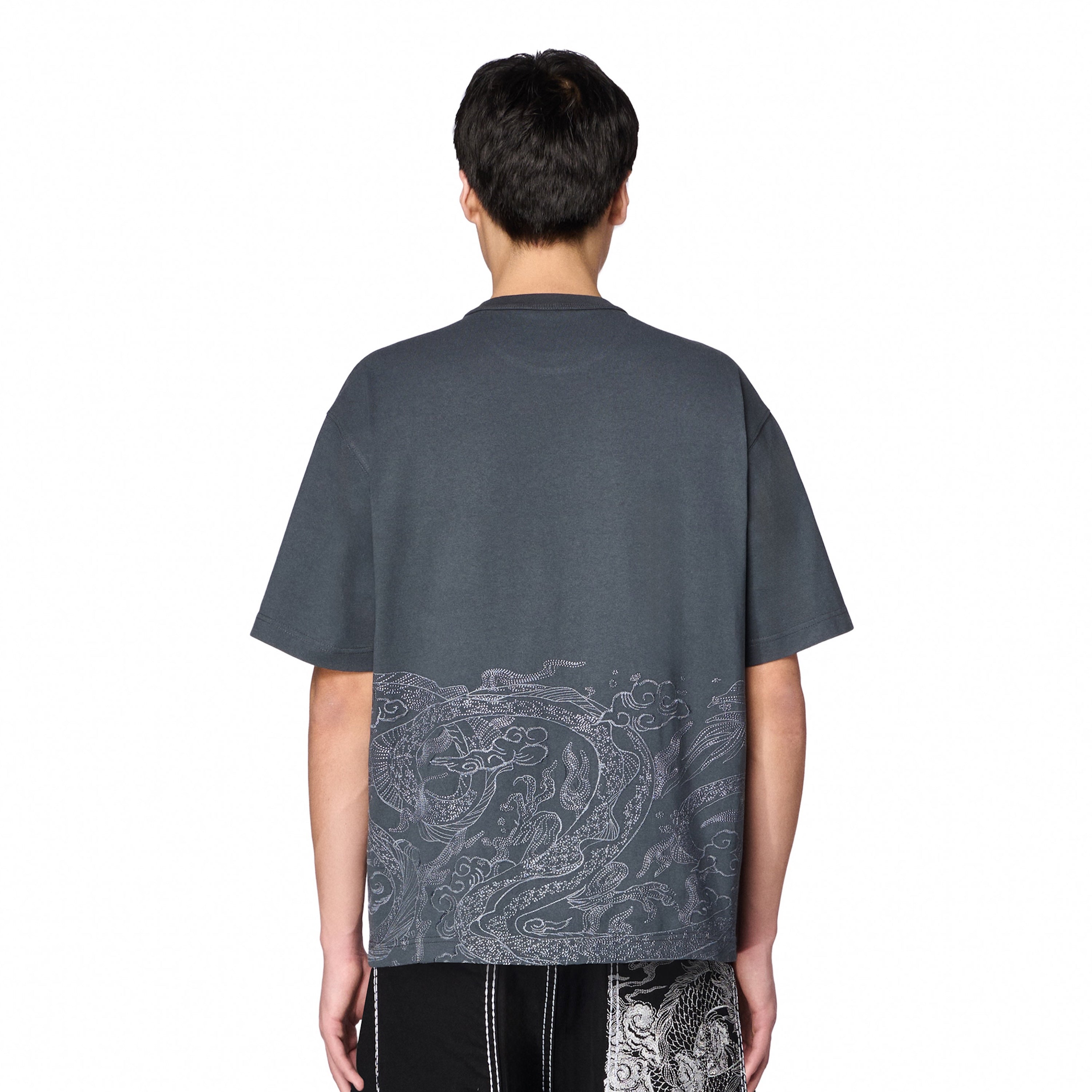 Derschutze "yakuza" T Shirt anthracite