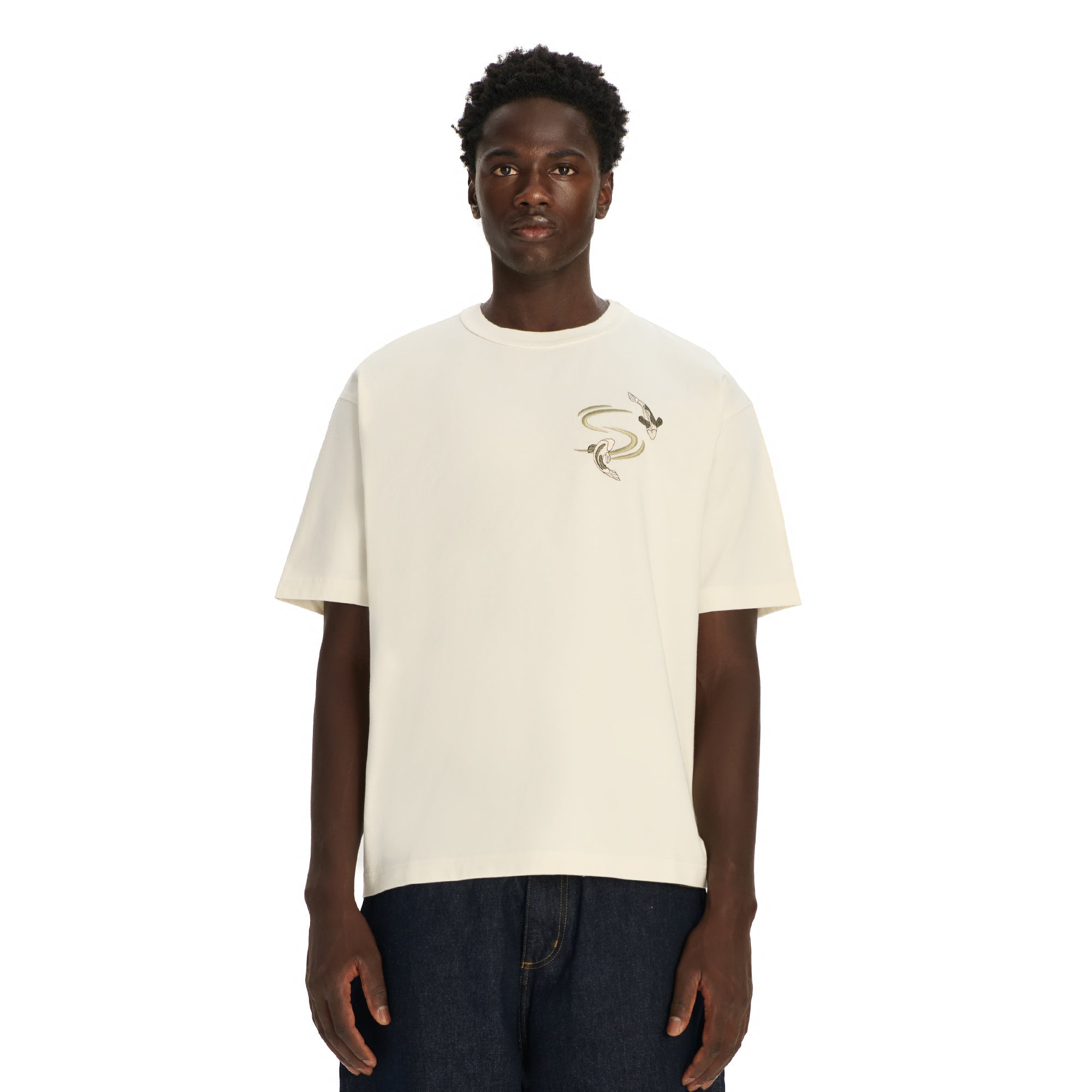Derschutze "koi" T Shirt off white