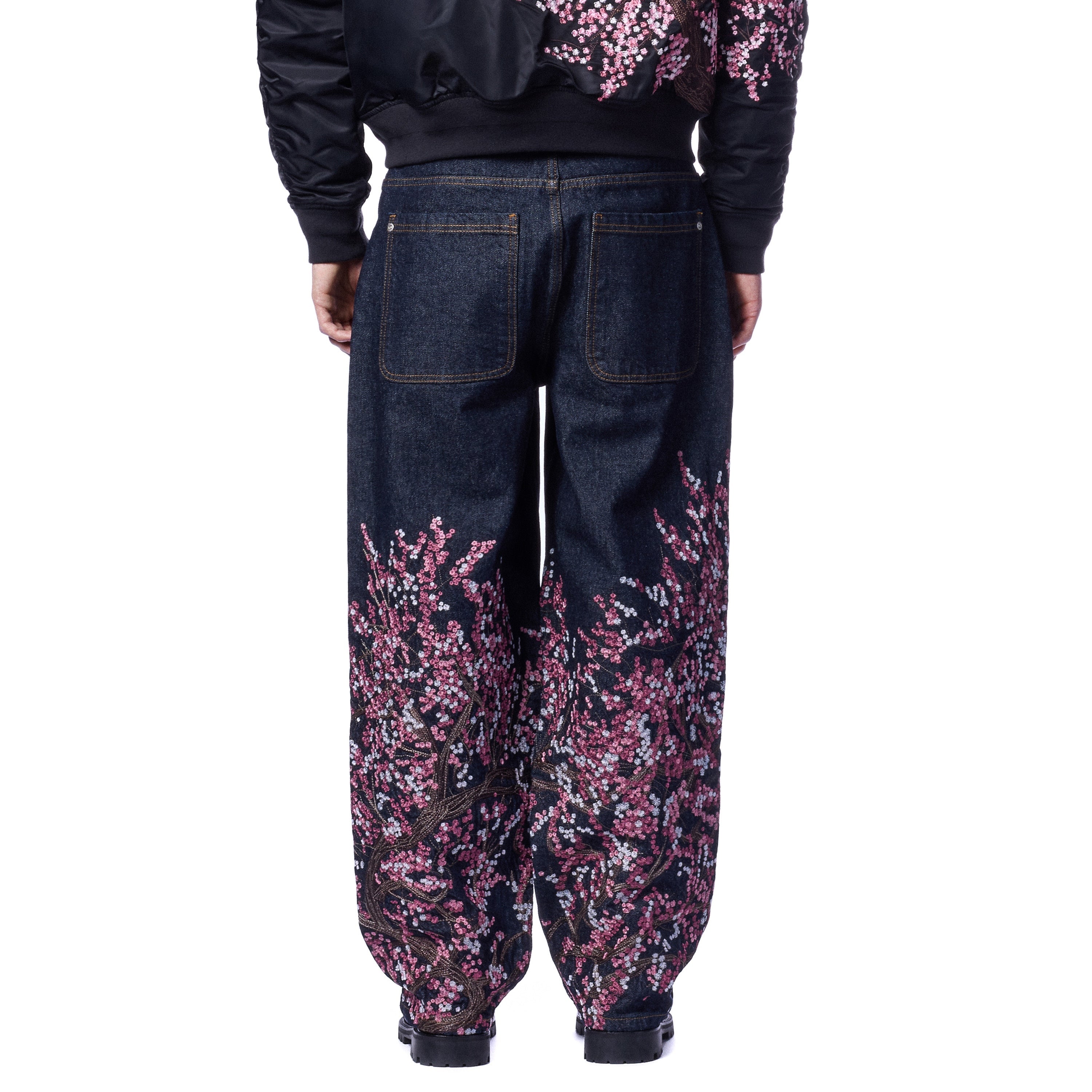 Derschutze "blossom v3" indigo raw Denim 02