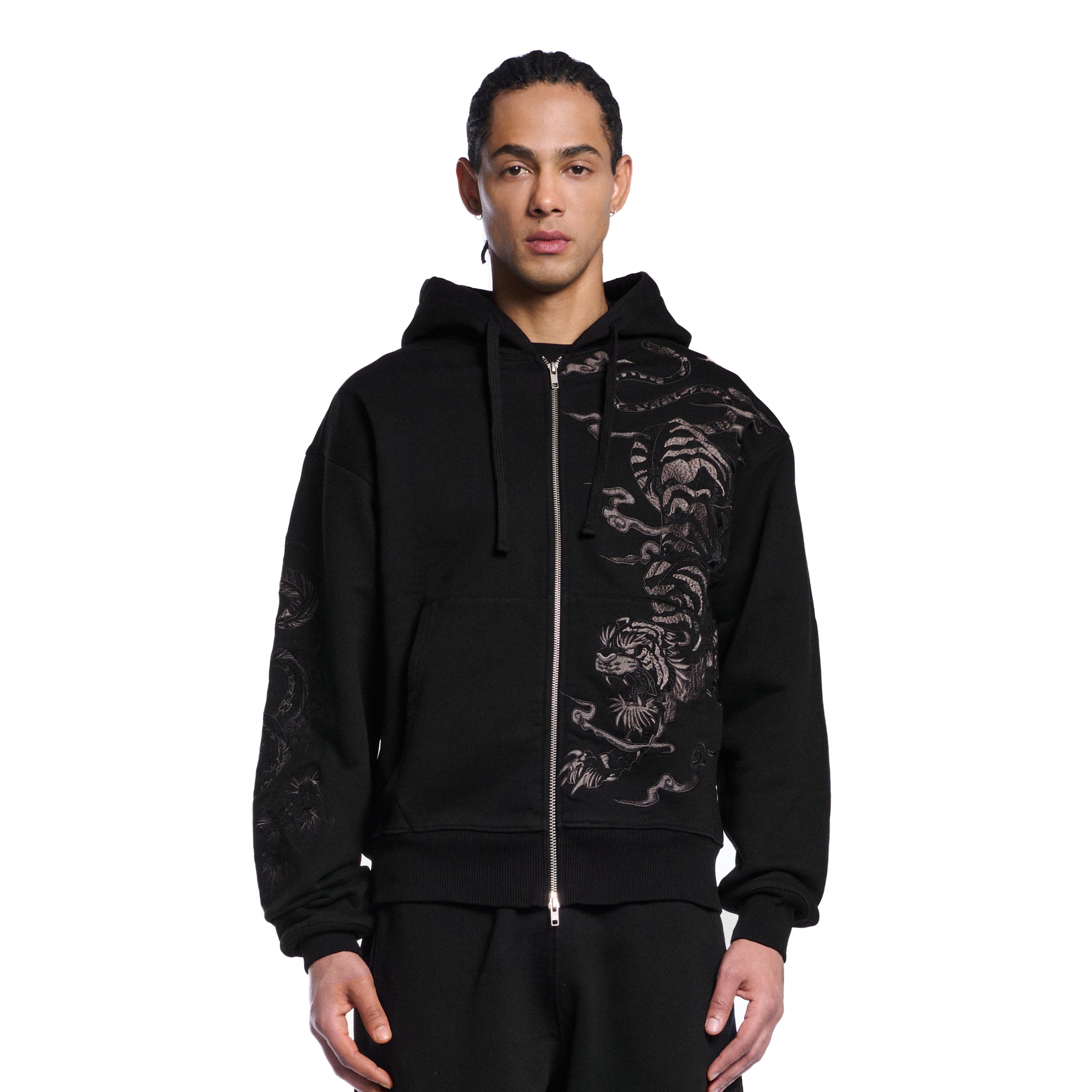 Derschutze "yakuza v3" Zip Up black