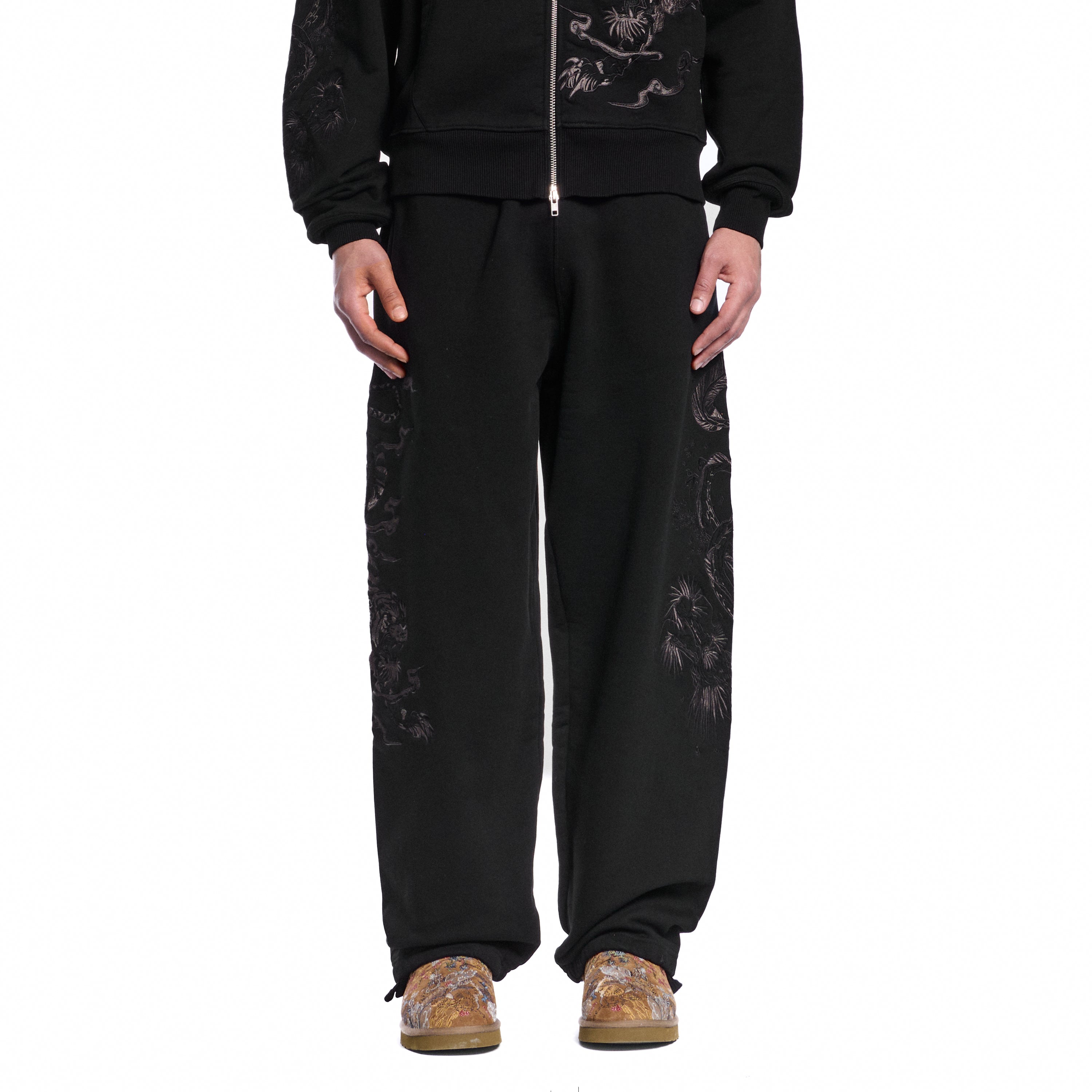 Derschutze "yakuza v3" Sweatpants black 01