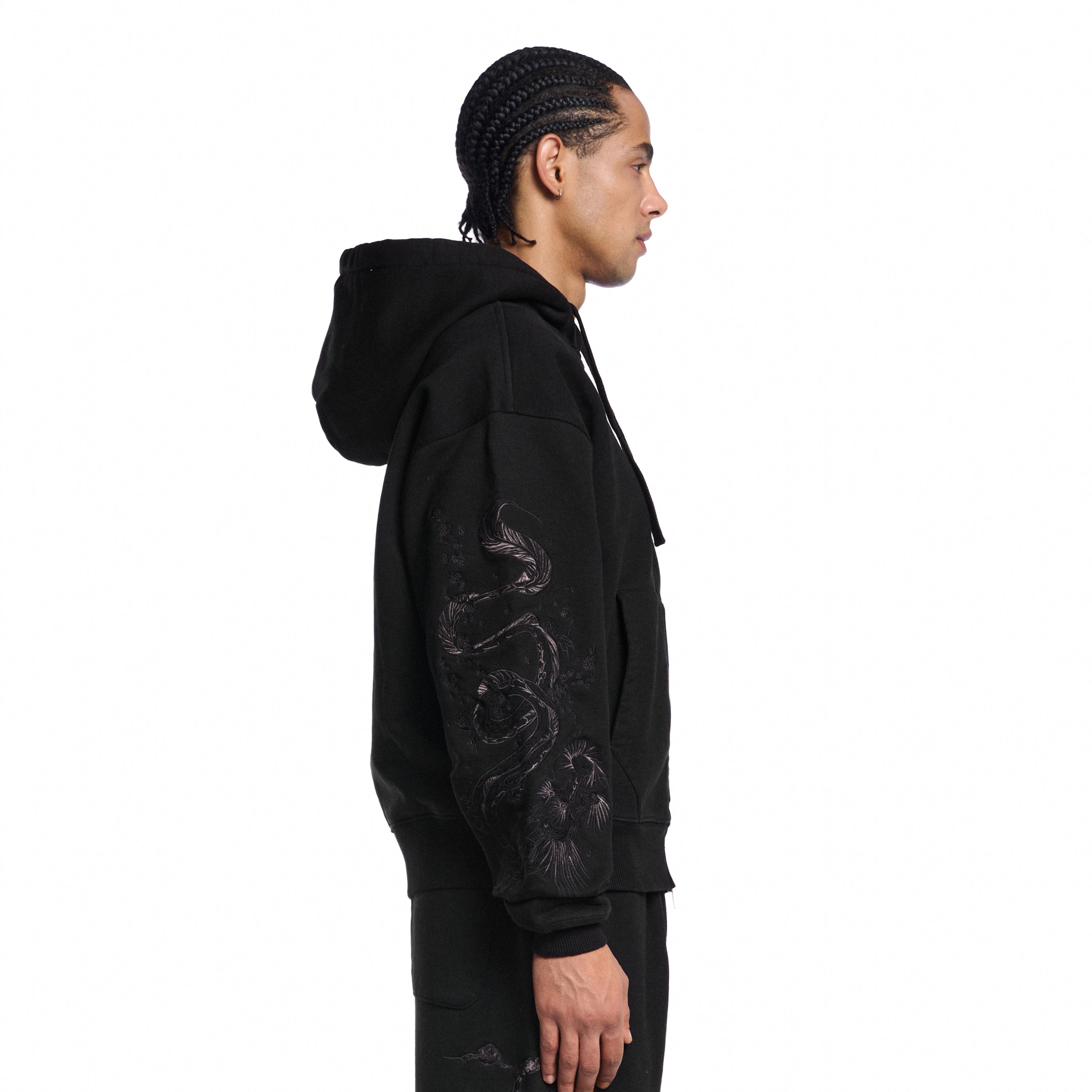 Derschutze "yakuza v3" Zip Up black