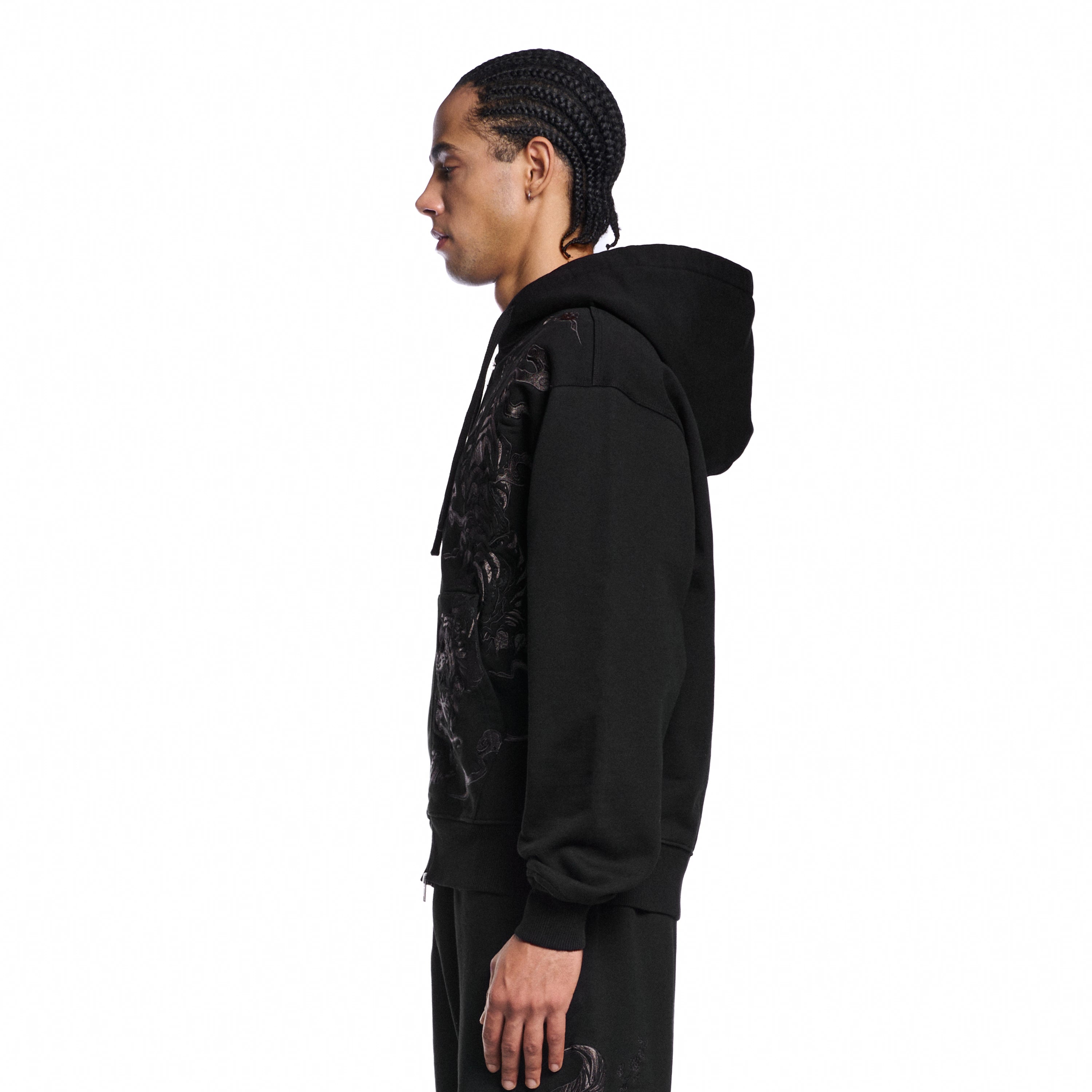 Derschutze "yakuza v3" Zip Up black