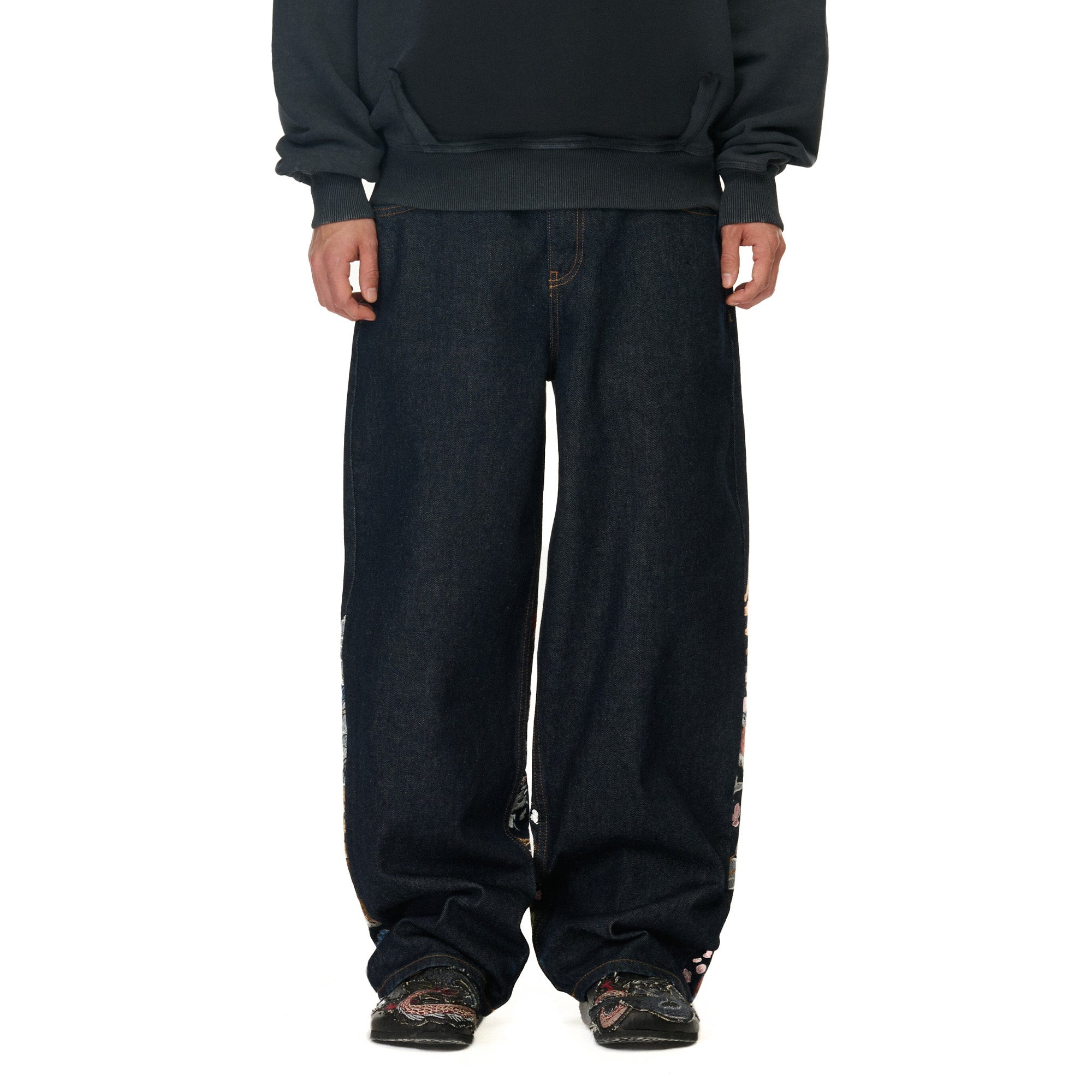 Derschutze "yakuza" raw Denim blue