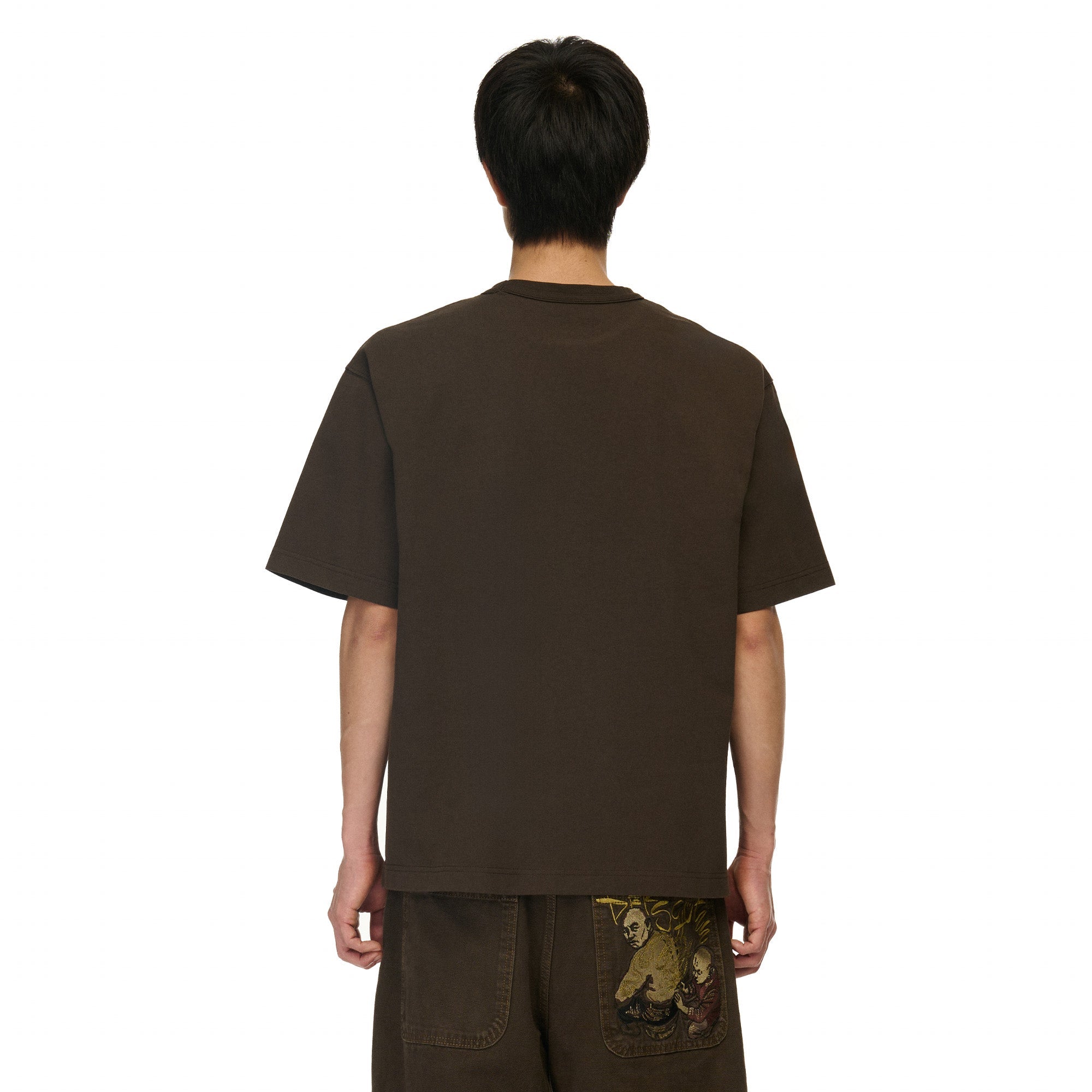 Derschutze "yakuza" T Shirt dark brown